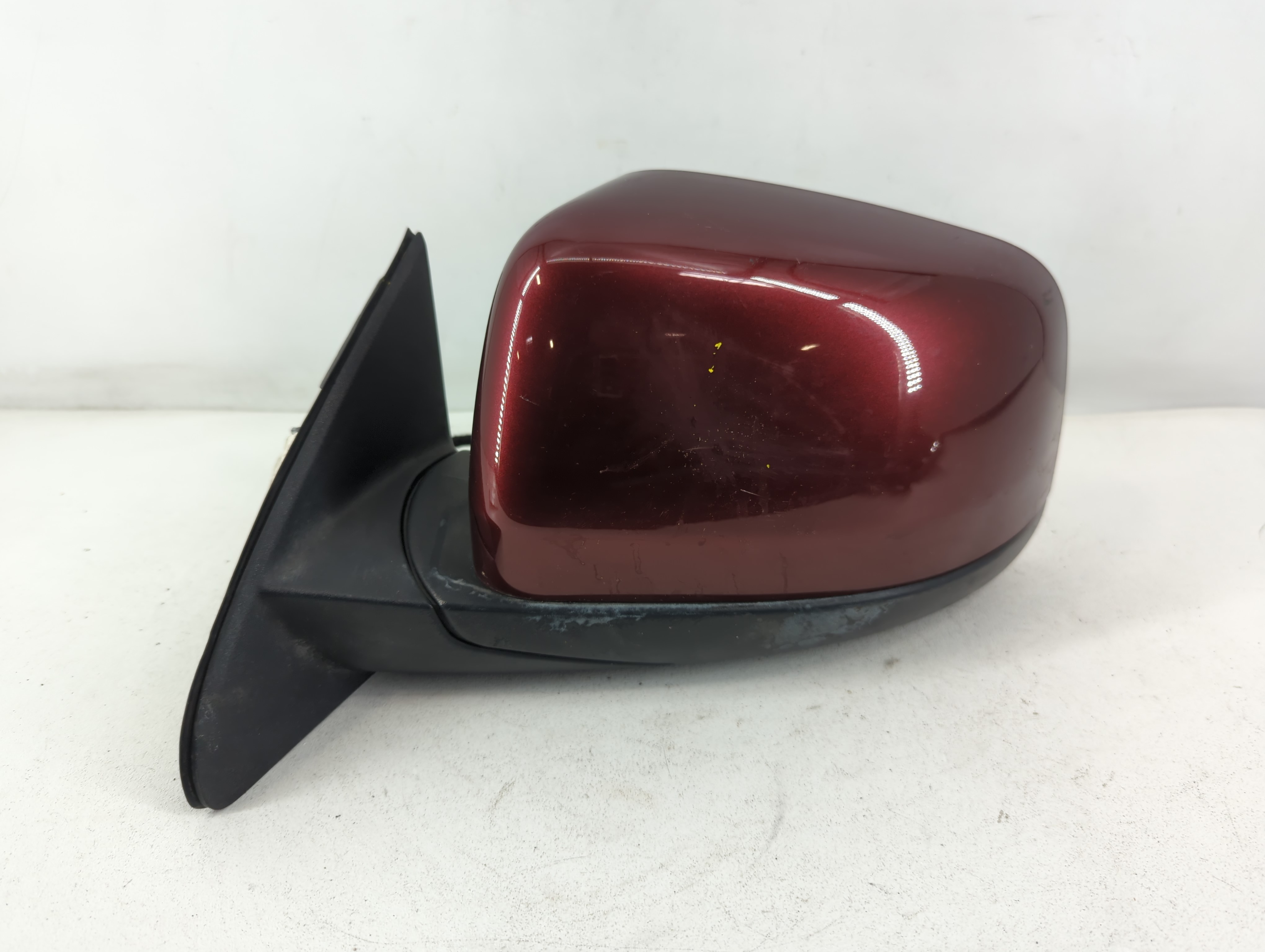 2019-2022 Jeep Grand Cherokee Driver Left Side View Power Door Mirror Red 786728 - Oemusedautoparts1.com