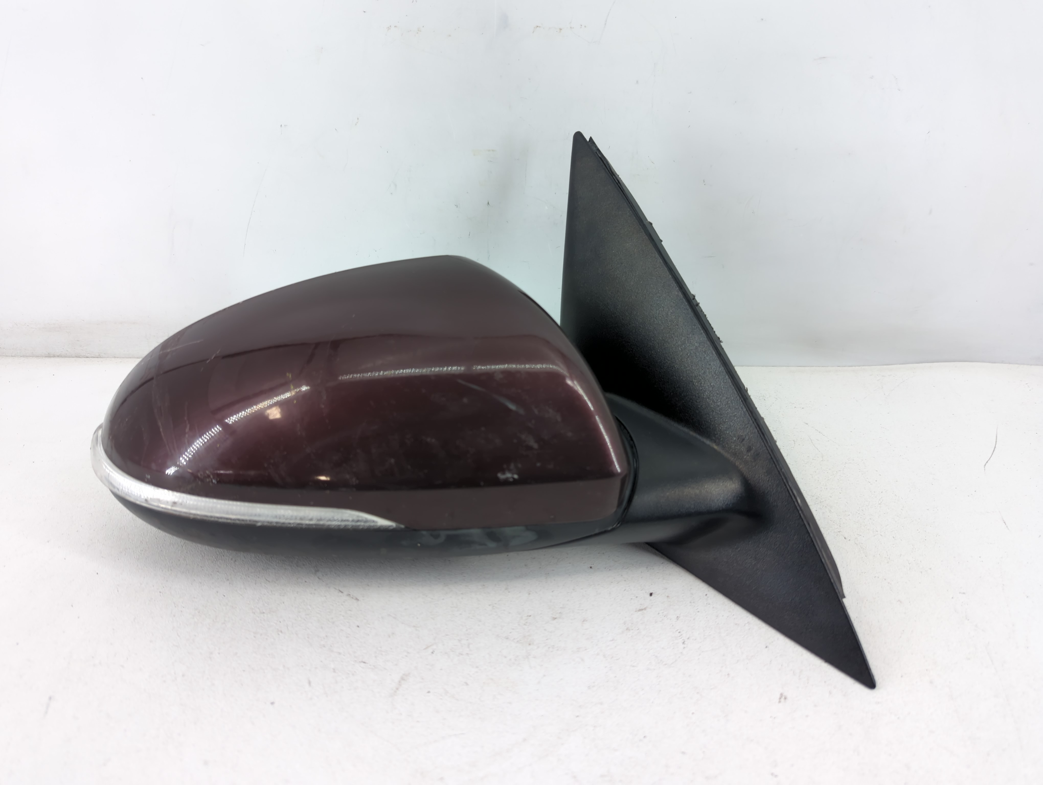 2016-2018 Kia Optima Passenger Right Side View Power Door Mirror Red 786743 - Oemusedautoparts1.com