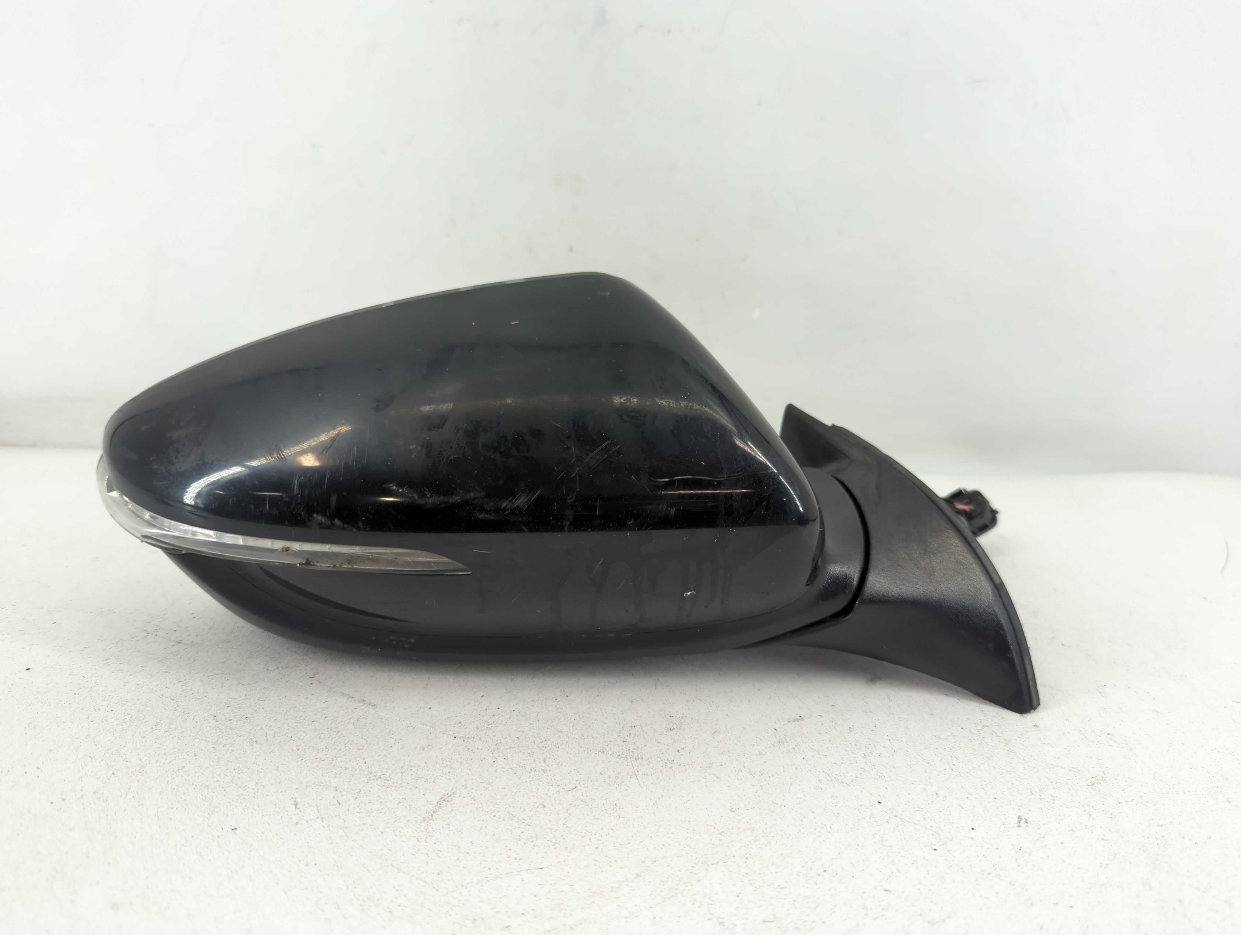 Picture of 2014-2016 Kia Forte Driver Left Side View Power Door Mirror Black 786822