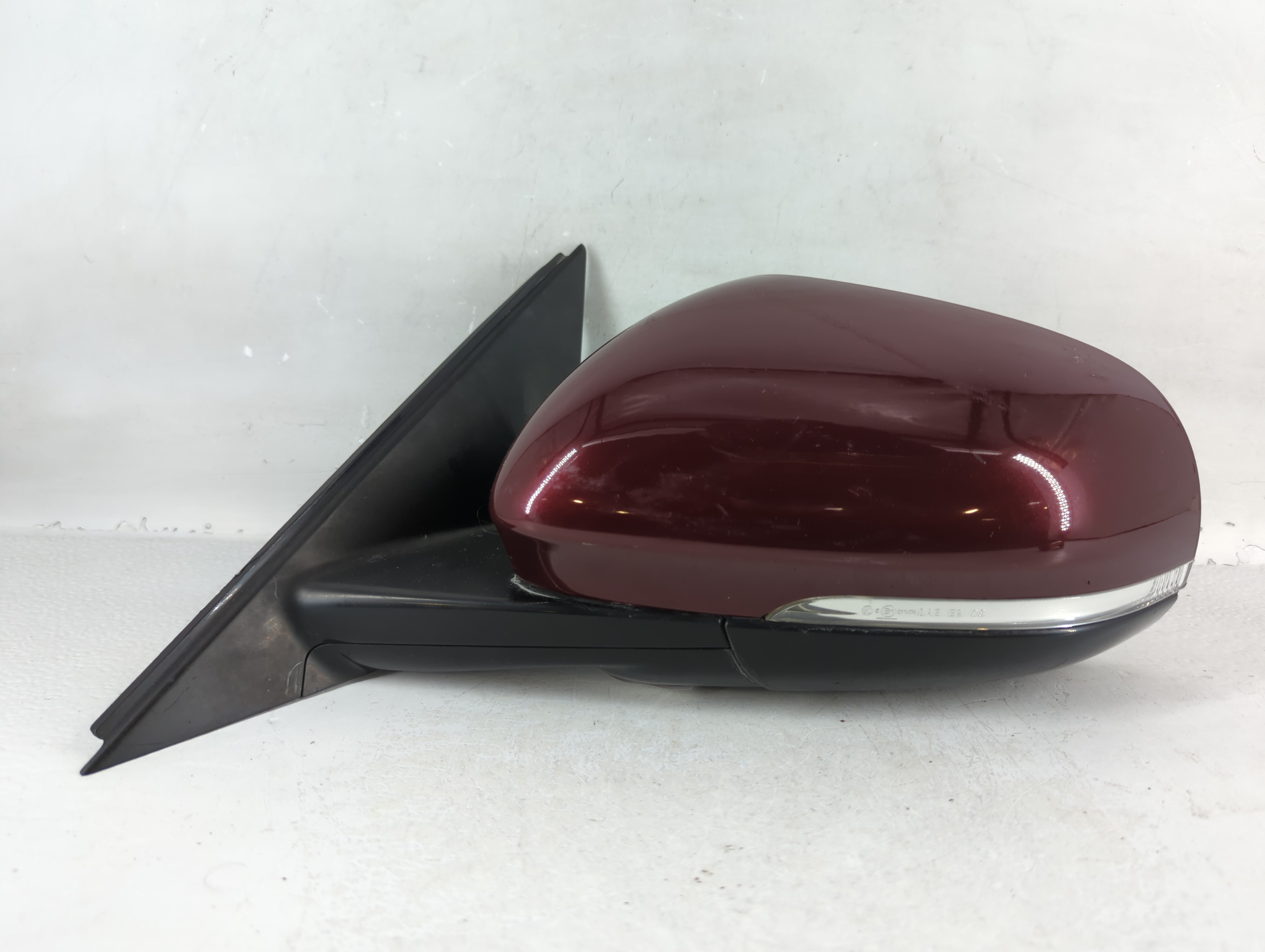Picture of 2017-2019 Jaguar Xe Driver Left Side View Power Door Mirror Dark Red 787771