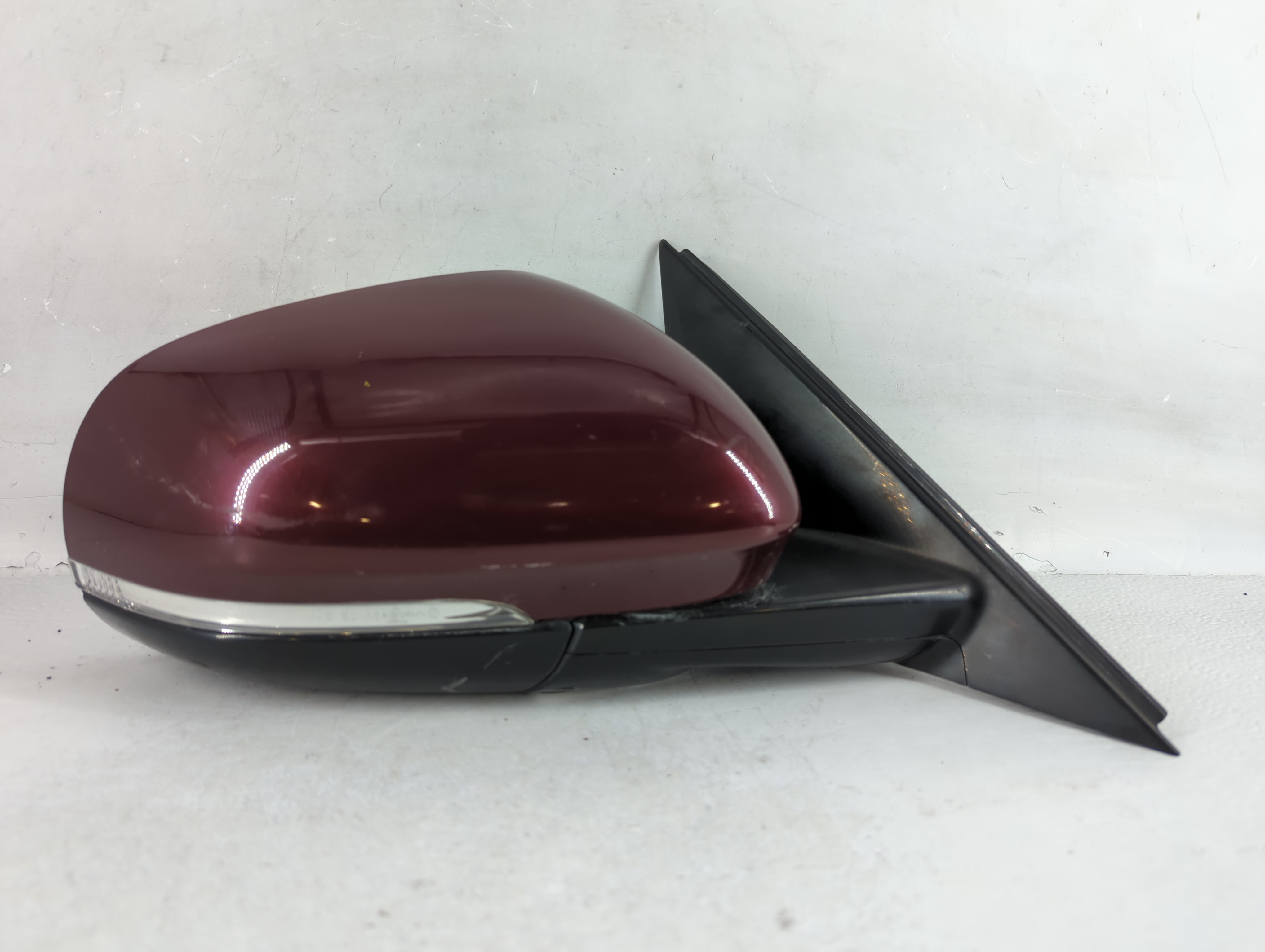 Picture of 2017-2019 Jaguar Xe Passenger Right Side View Power Door Mirror Red 787774