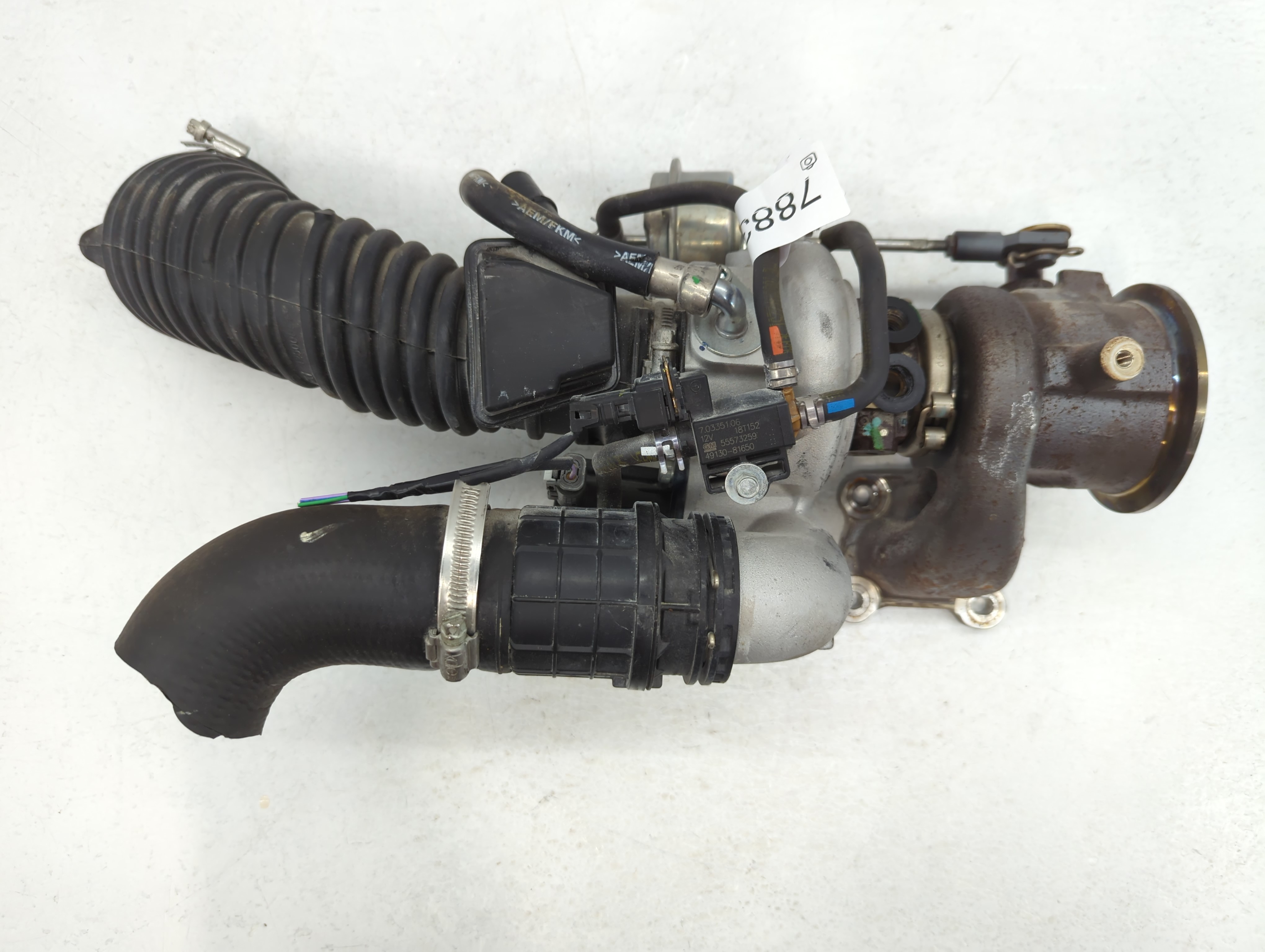 2017 Chevrolet Cruze Turbocharger Turbo Charger Super Charger Supercharger 788358 - Oemusedautoparts1.com