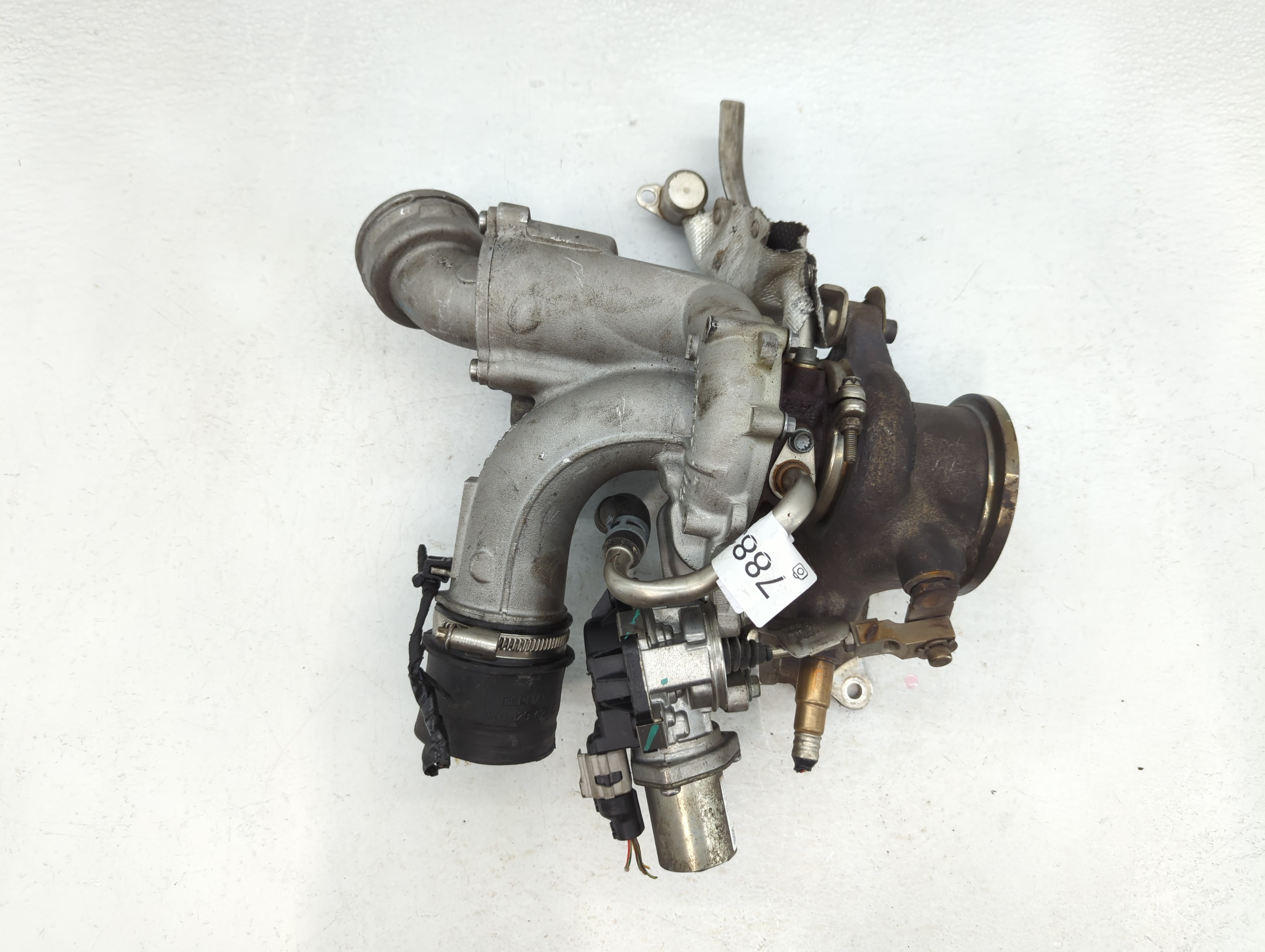 2015 Volkswagen Jetta Turbocharger Exhaust Manifold With Turbo Charger 788371 - Oemusedautoparts1.com