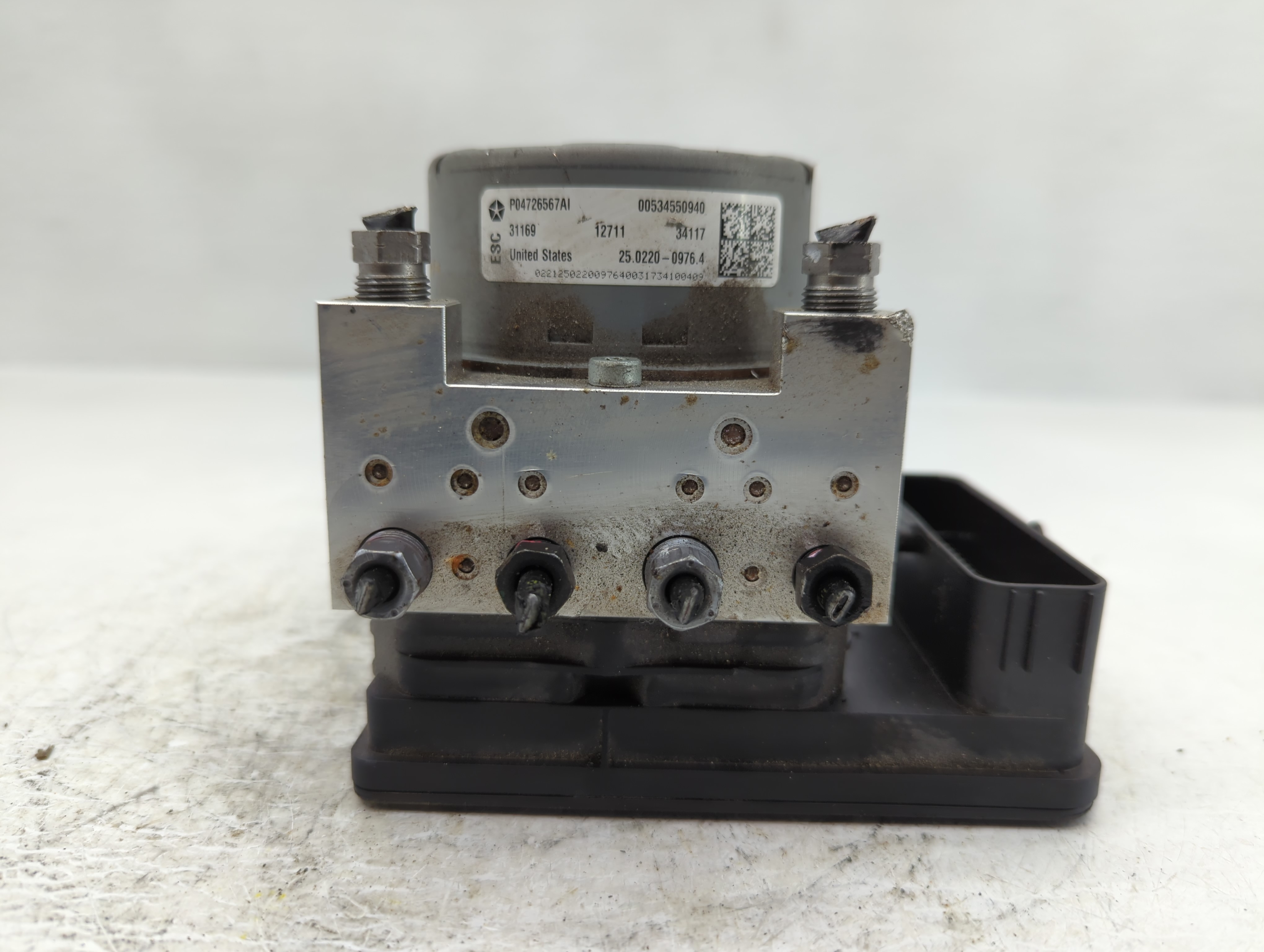 2018 Jeep Compass Abs Pump Control Module 788537 - Oemusedautoparts1.com