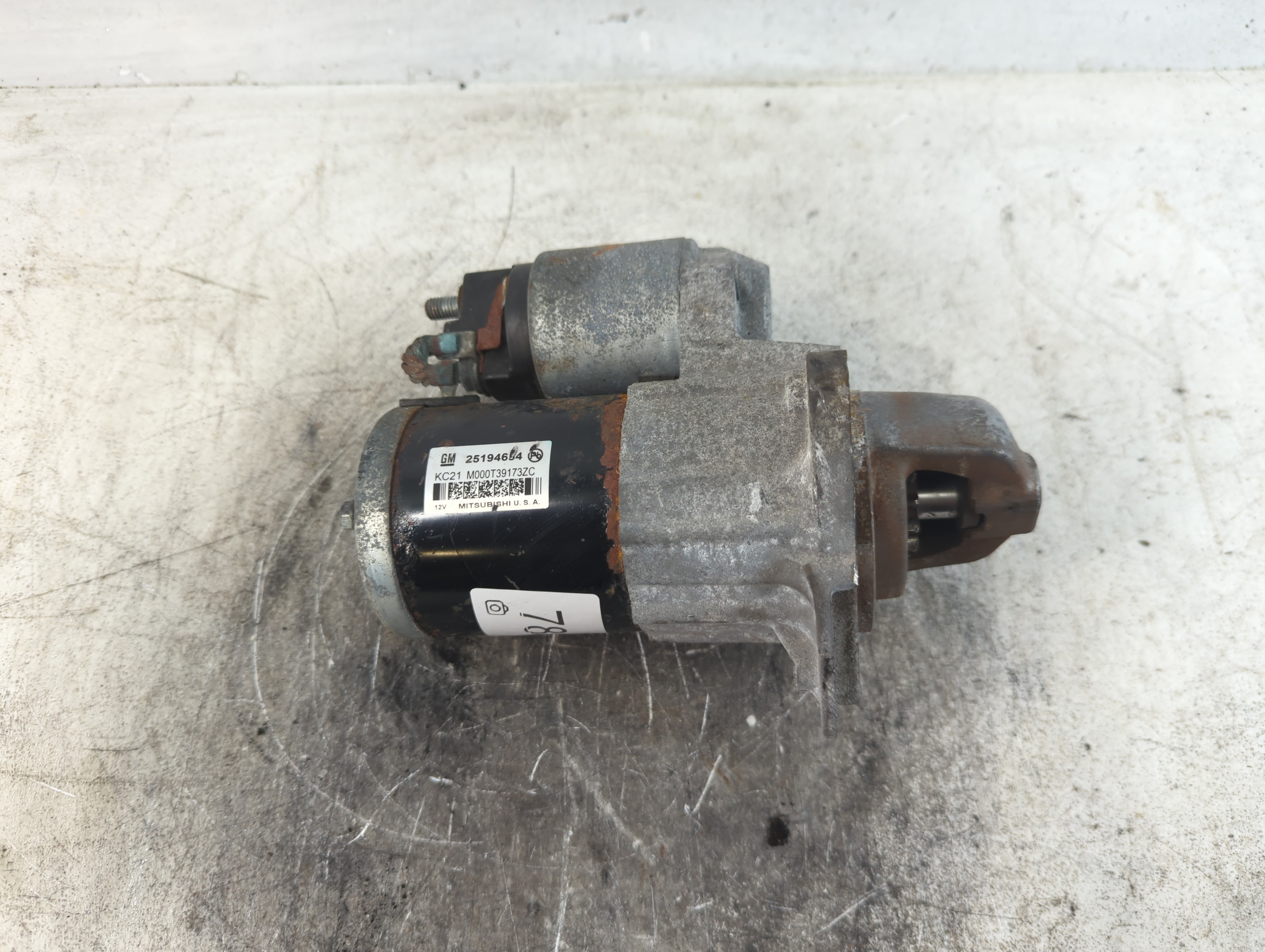 2013-2021 Chevrolet Trax Car Starter Motor Solenoid Oem 788773 - Oemusedautoparts1.com