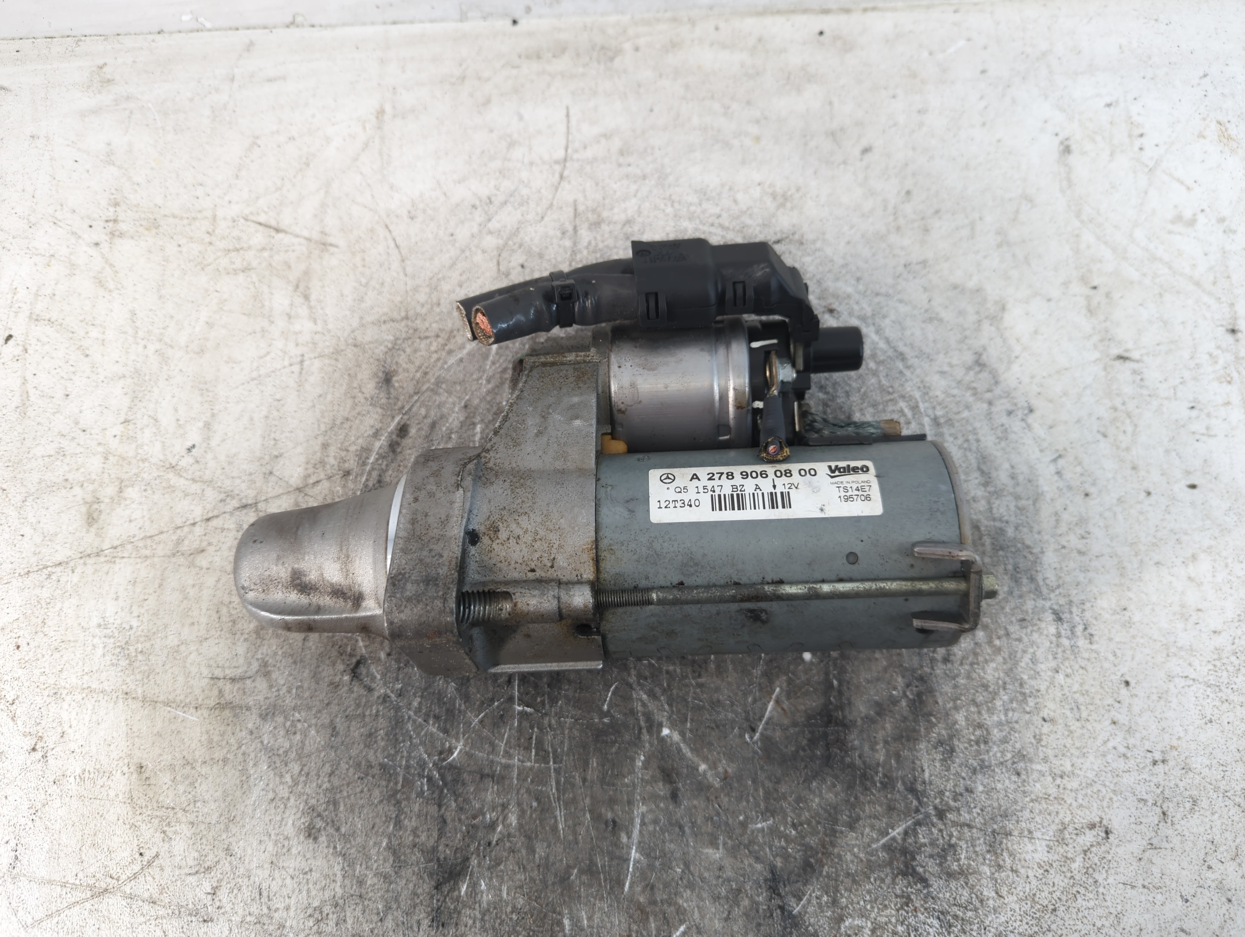 2012-2013 Mercedes-benz E550 Car Starter Motor Solenoid Oem 788781 - Oemusedautoparts1.com