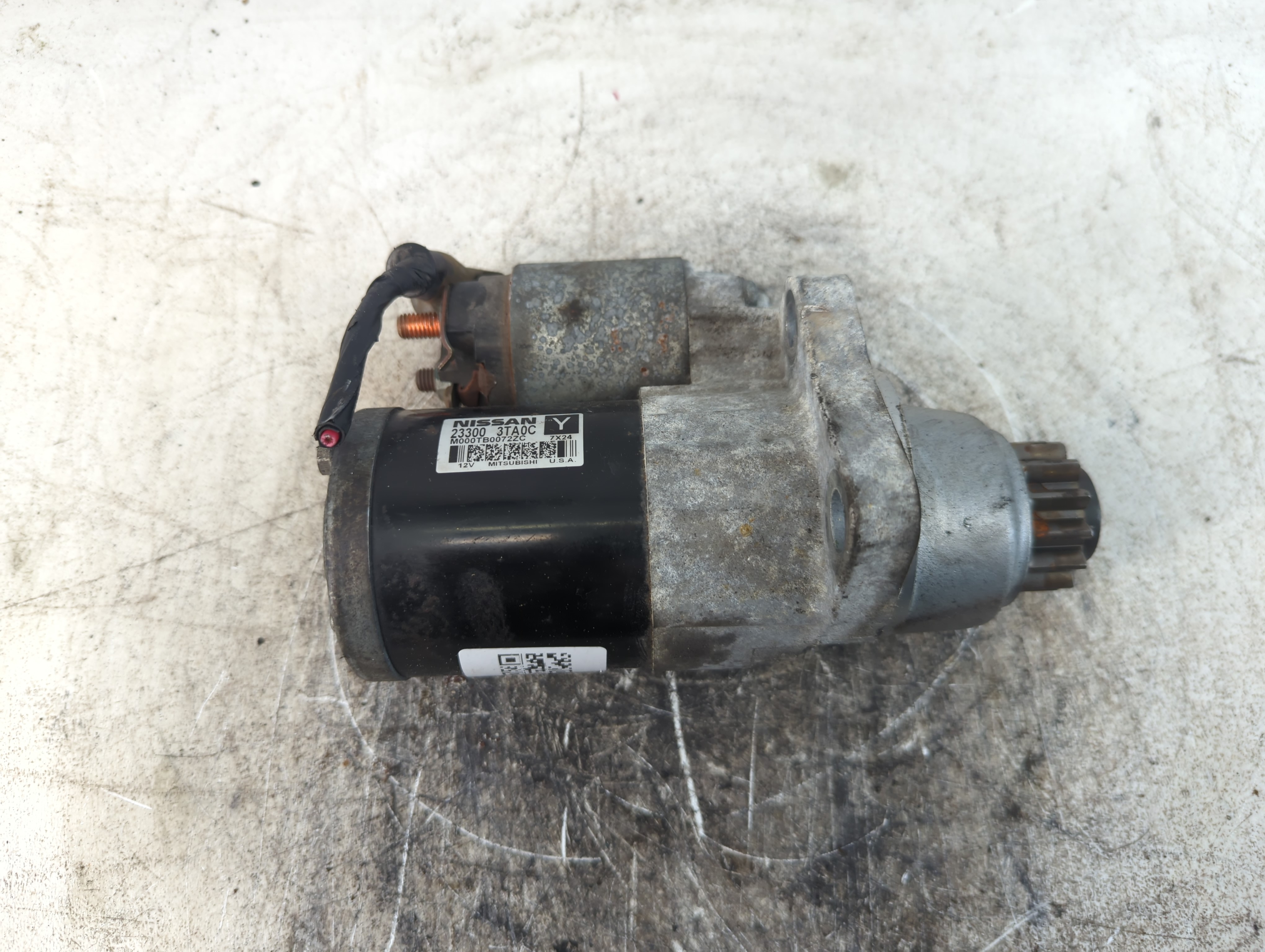 2013-2018 Nissan Altima Car Starter Motor Solenoid Oem 788810 - Oemusedautoparts1.com