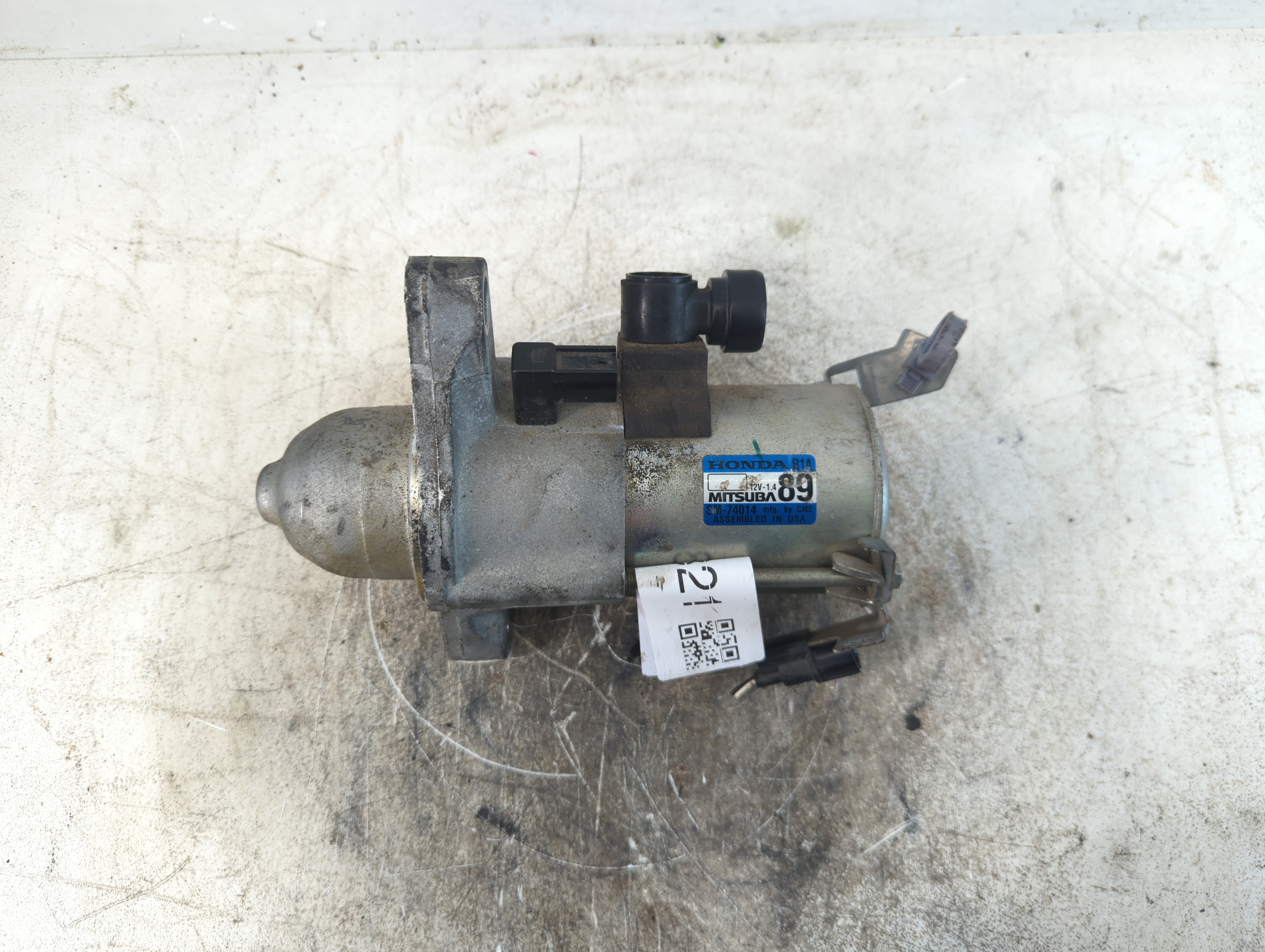 Picture of 2012-2015 Honda Civic Car Starter Motor Solenoid Oem 788821