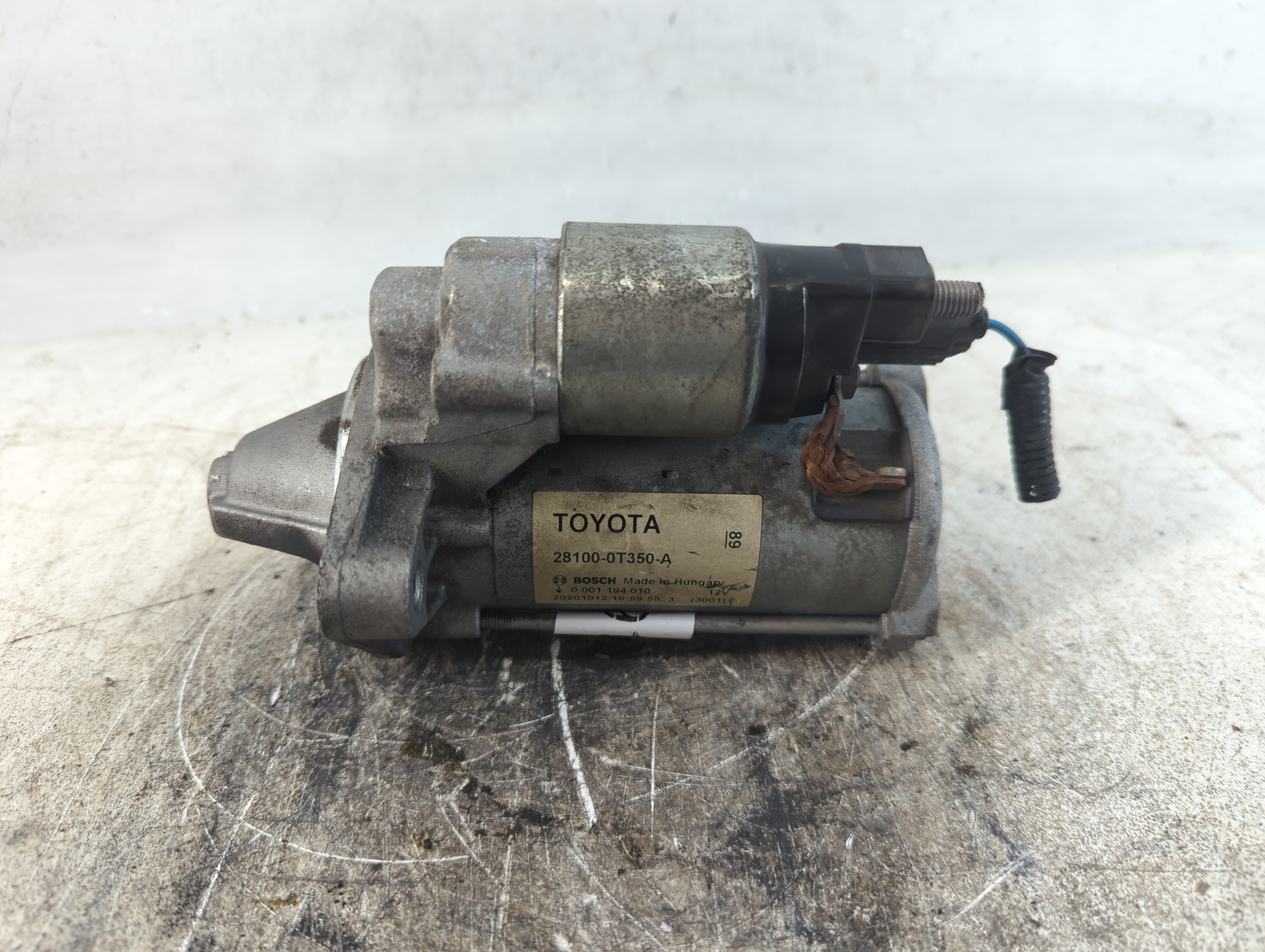 2018-2022 Toyota C-hr Car Starter Motor Solenoid Oem 788913 - Oemusedautoparts1.com