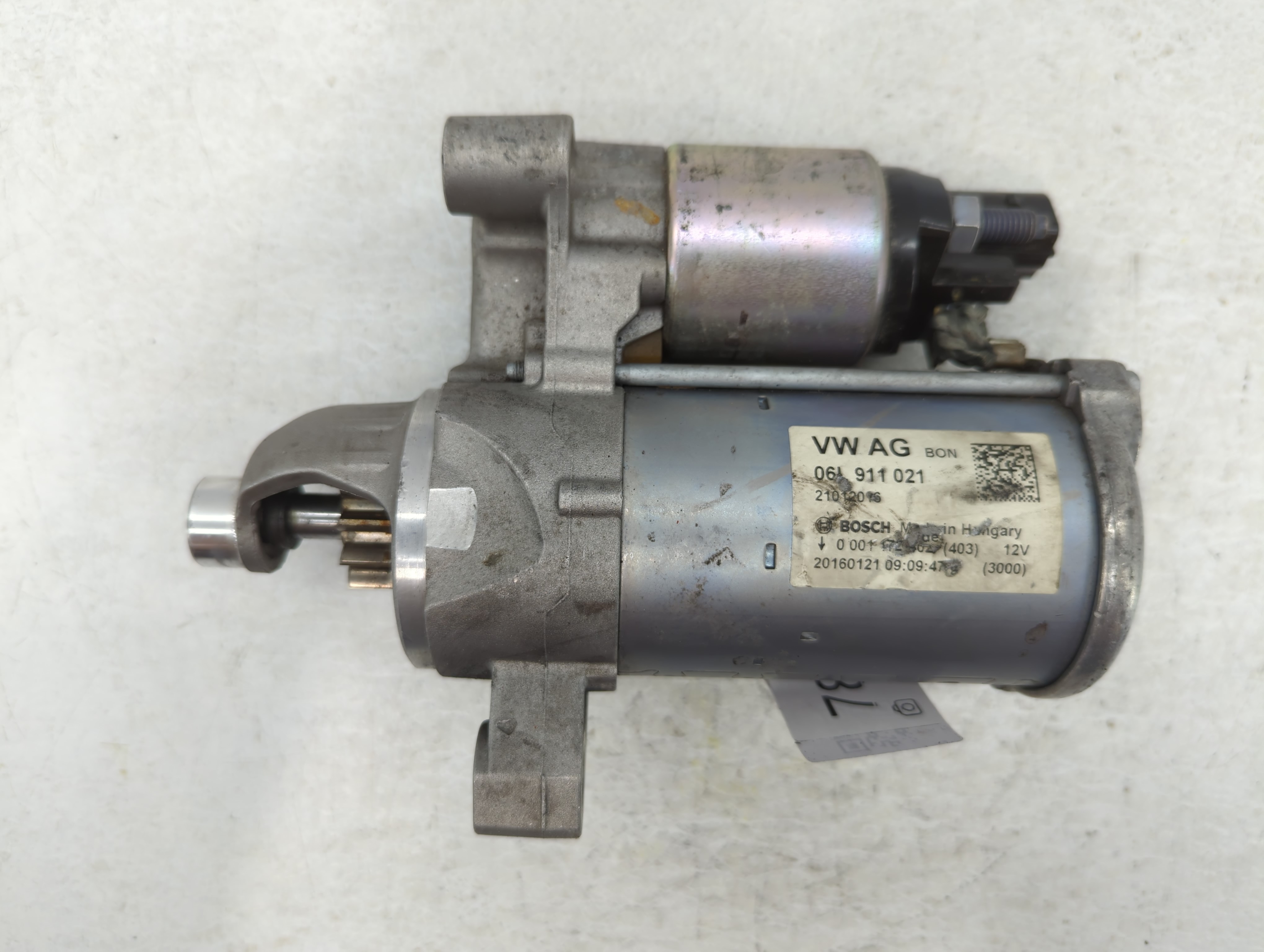 2018-2018 Audi A5 Car Starter Motor Solenoid Oem 788925 - Oemusedautoparts1.com