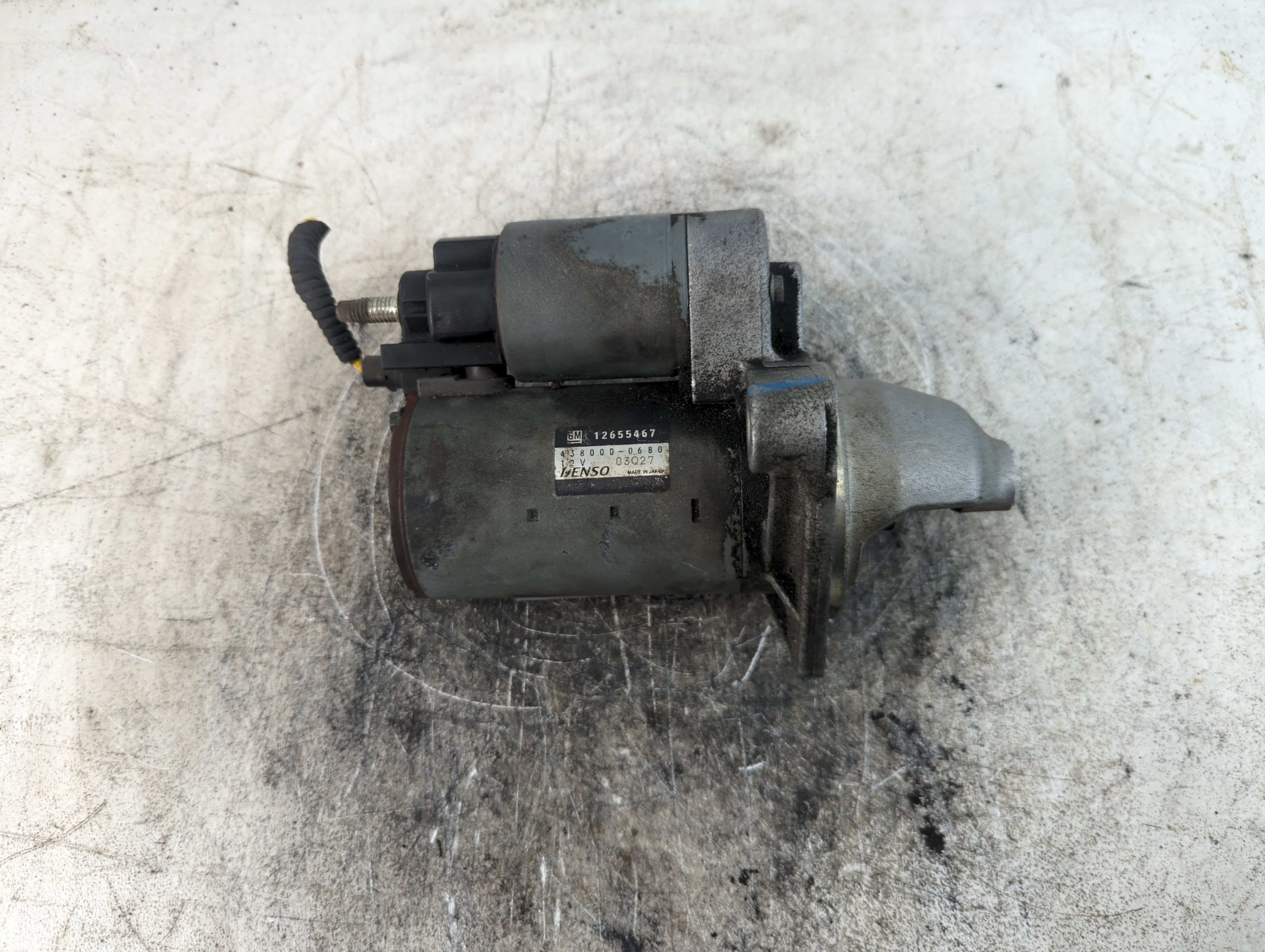 2013-2015 Cadillac Ats Car Starter Motor Solenoid Oem 788933 - Oemusedautoparts1.com