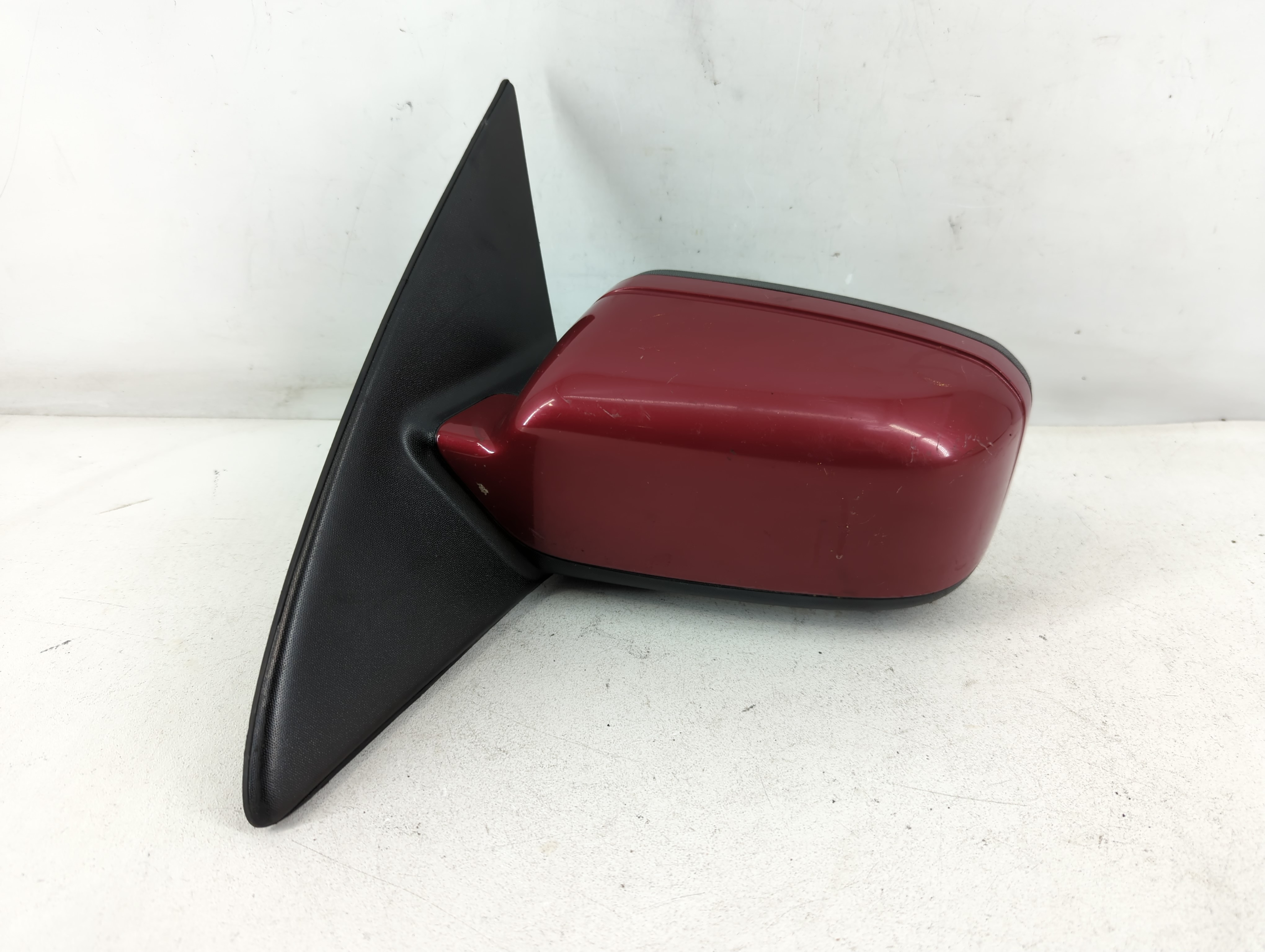 2006-2010 Ford Fusion Driver Left Side View Power Door Mirror Red 789604 - Oemusedautoparts1.com