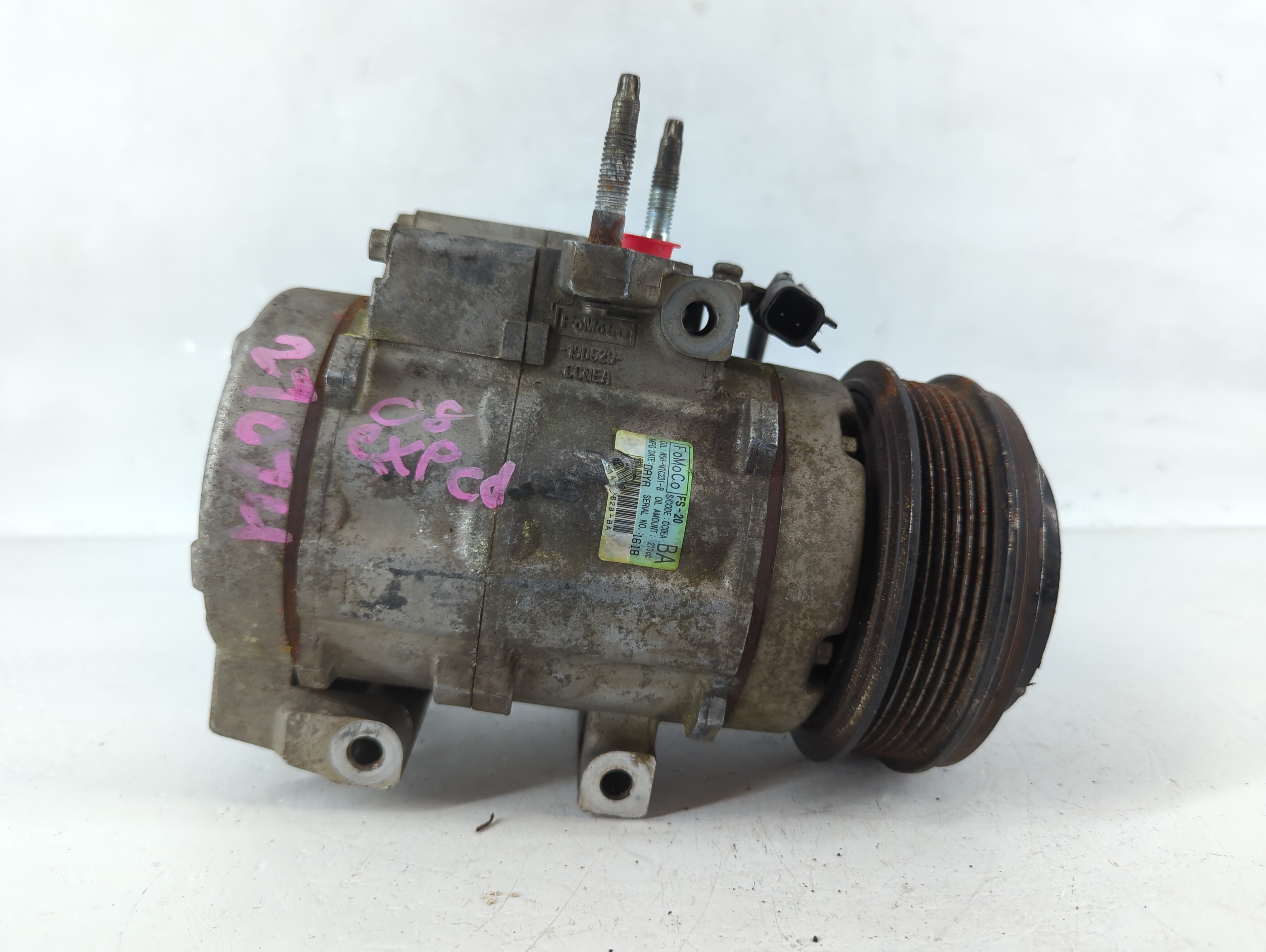 Picture of 2008 Ford Expedition Air Conditioning A/c Ac Compressor Oem 790129