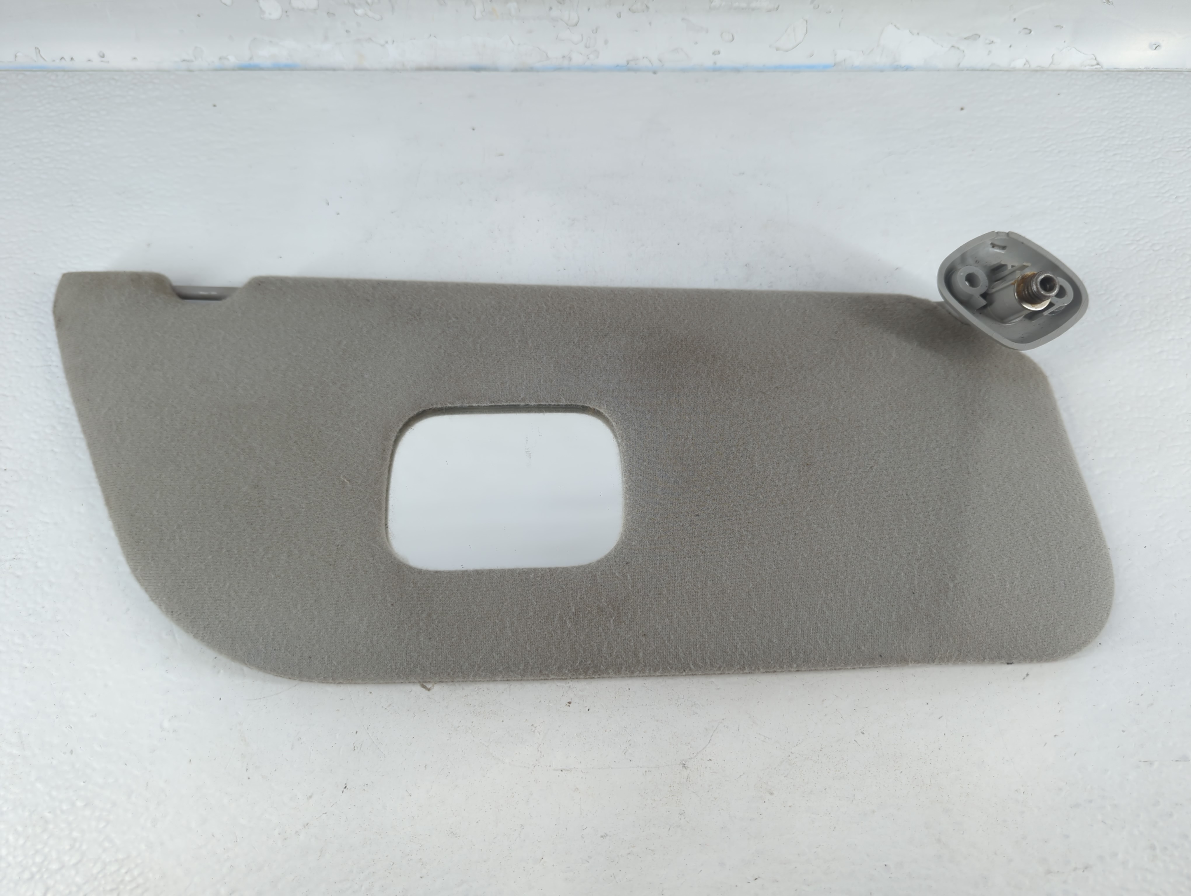 Picture of Ford F-350 Super Duty Passenger Sun Visor Mirror Right Sunvisor Grey 790283
