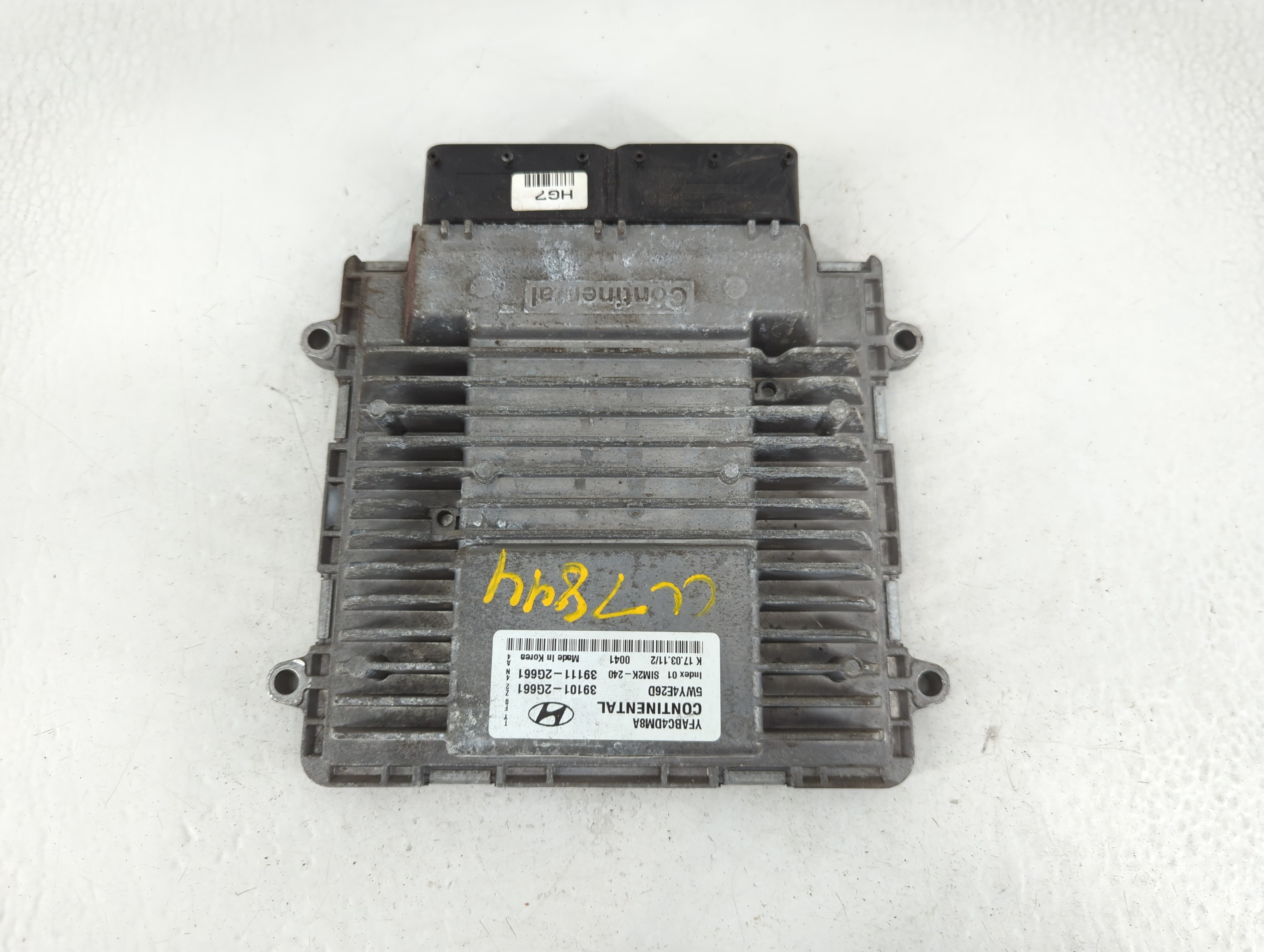 2011-2014 Hyundai Sonata Engine Control Computer Ecu Pcm Ecm Pcu Oem 790725 - Oemusedautoparts1.com