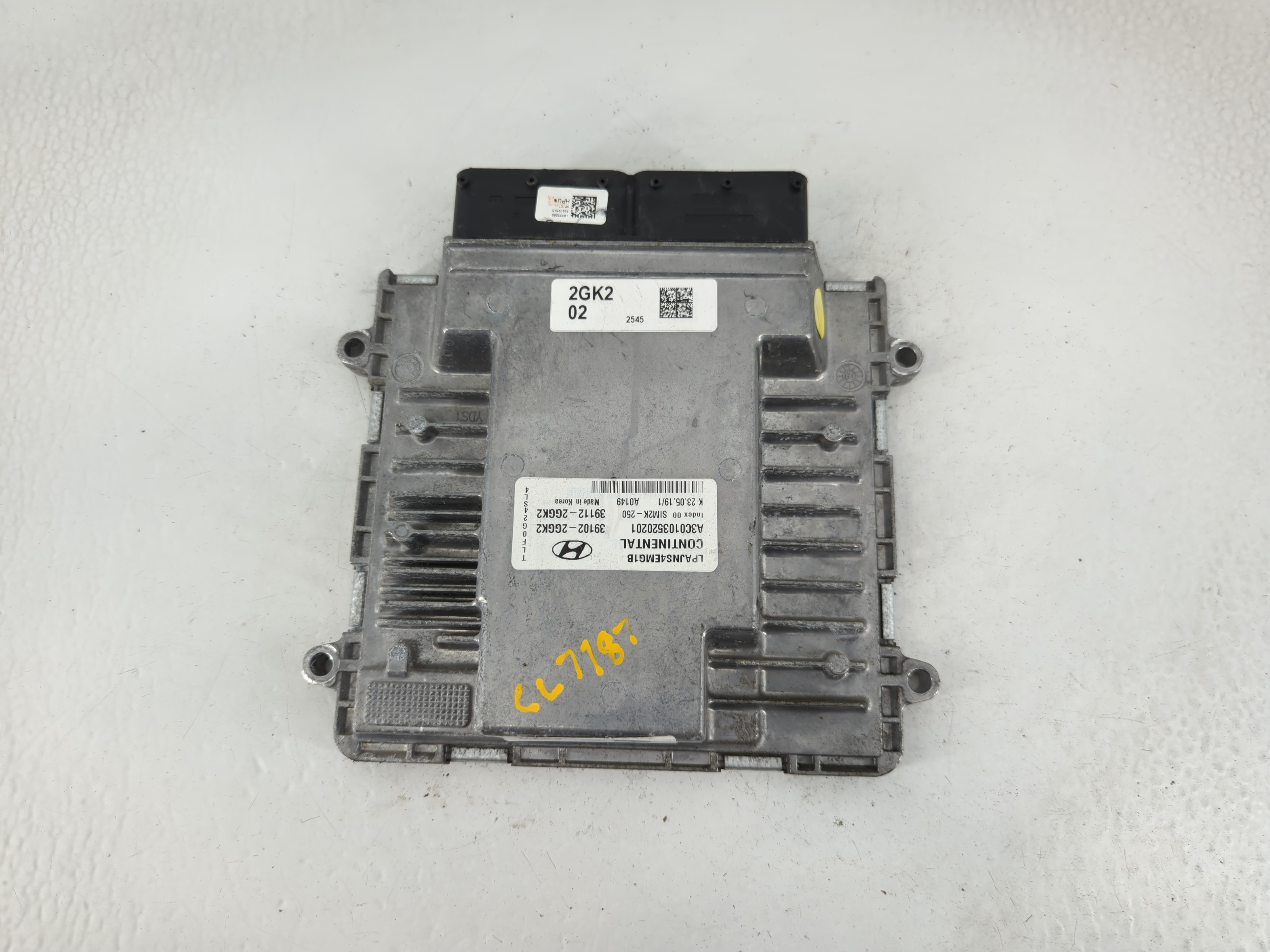 2018-2019 Hyundai Sonata Engine Control Computer Ecu Pcm Ecm Pcu Oem 790804 - Oemusedautoparts1.com