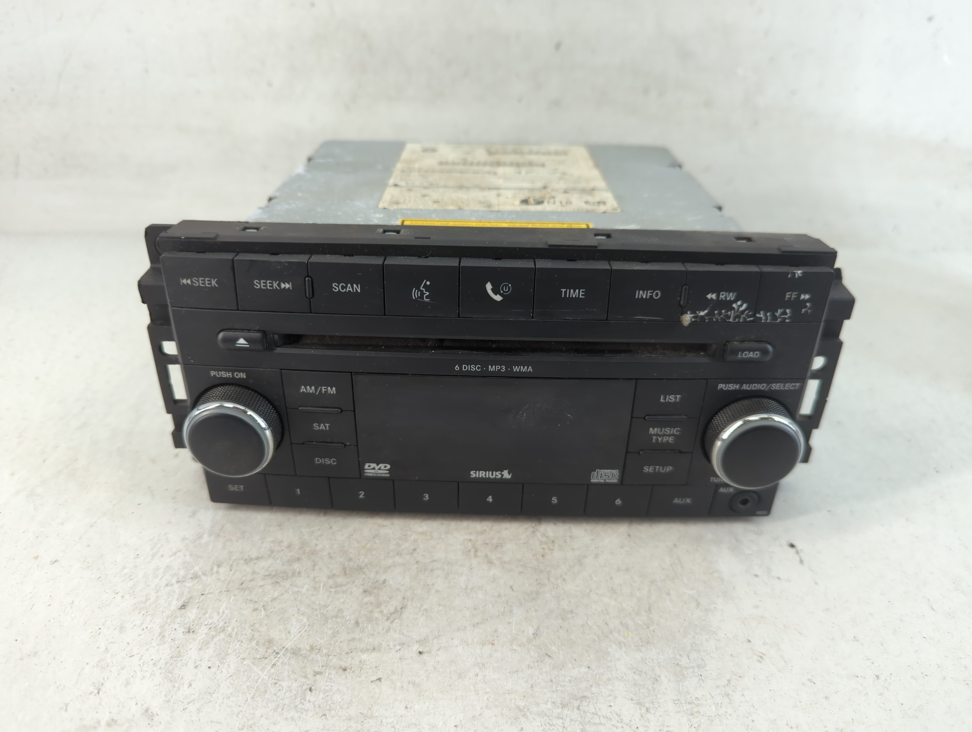 2008-2009 Dodge Caliber Am Fm Cd Player Radio Receiver 790958 - Oemusedautoparts1.com