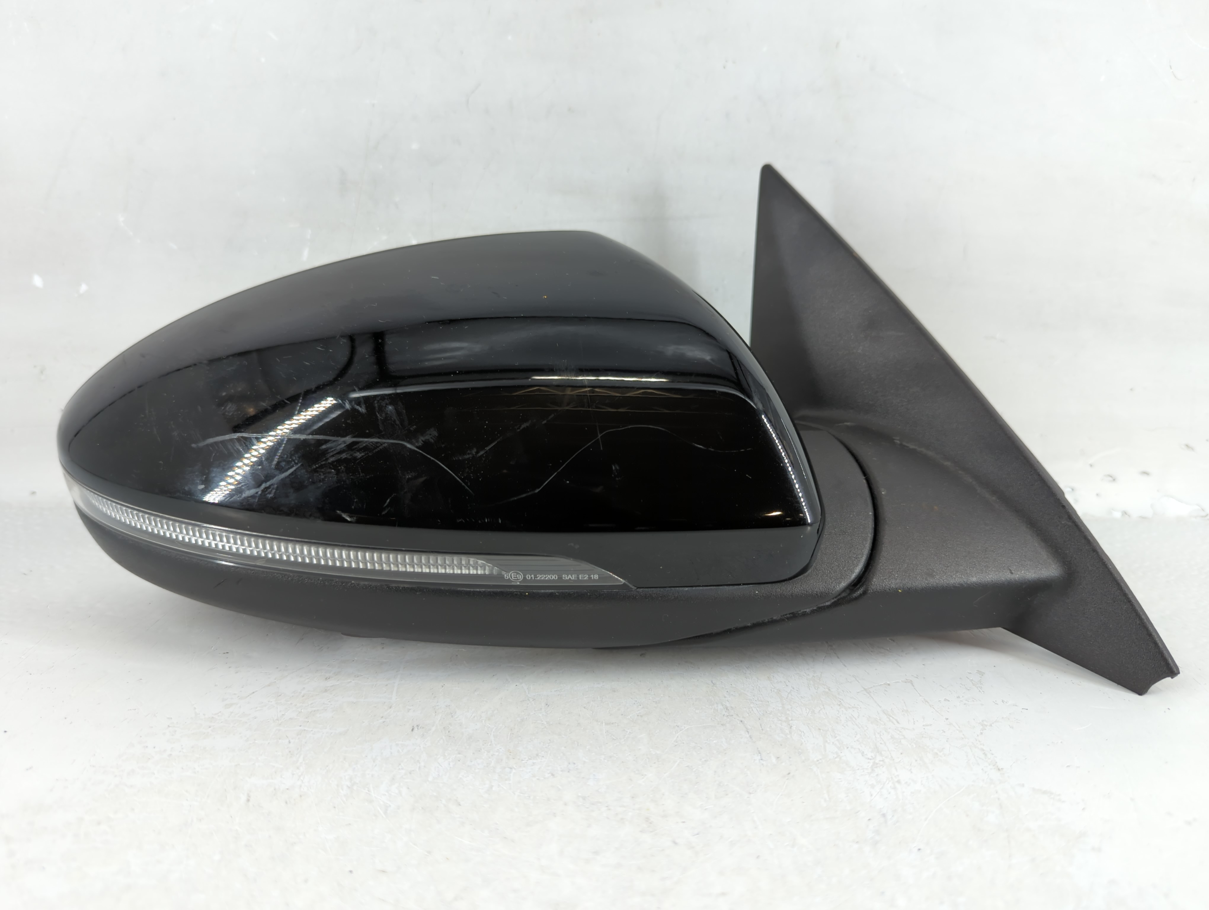 Picture of 2019-2022 Kia Forte Driver Left Side View Power Door Mirror Black 790983