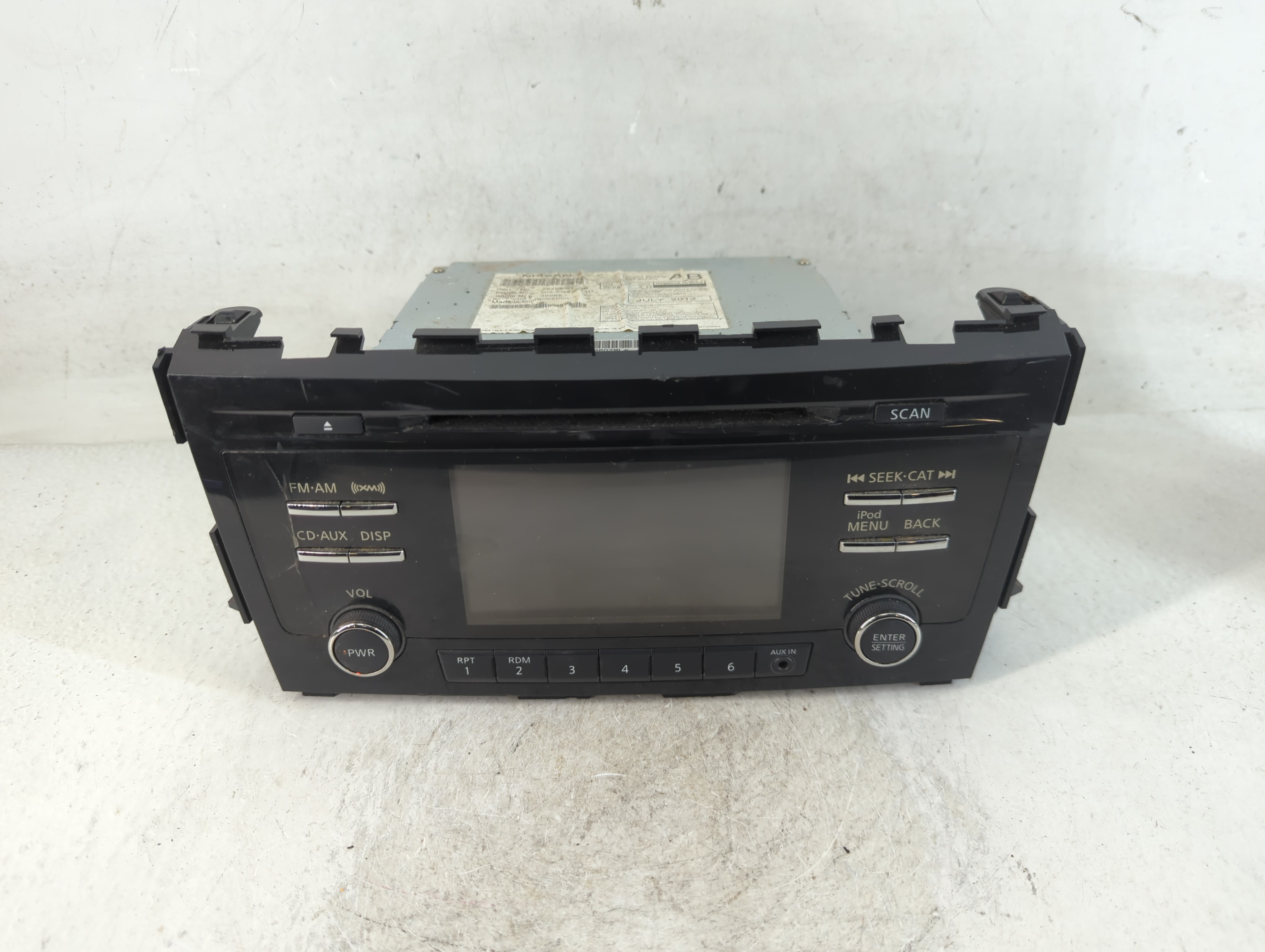 2013-2015 Nissan Altima Am Fm Cd Player Radio Receiver 791085 - Oemusedautoparts1.com