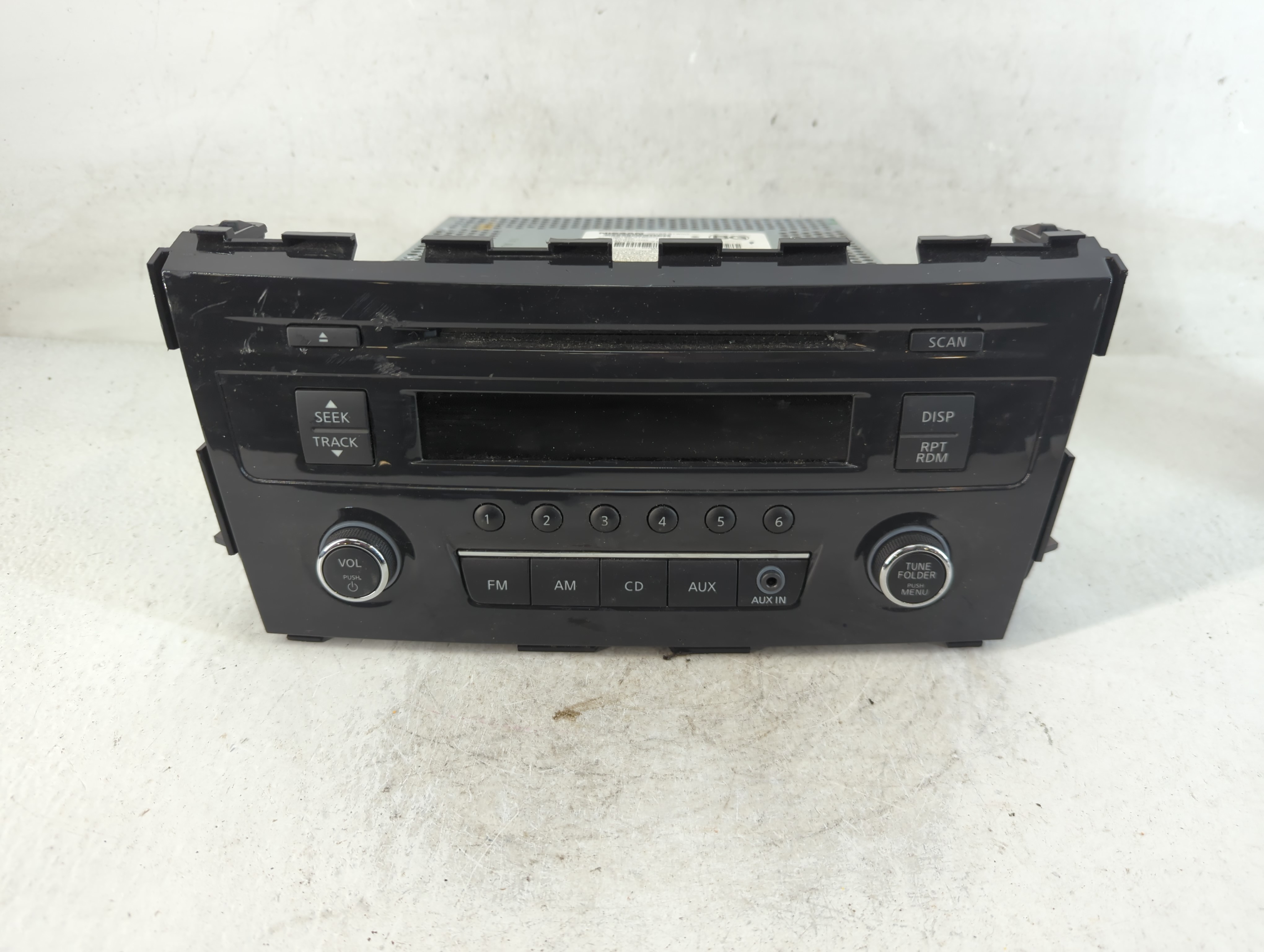 2013-2015 Nissan Altima Am Fm Cd Player Radio Receiver 791086 - Oemusedautoparts1.com
