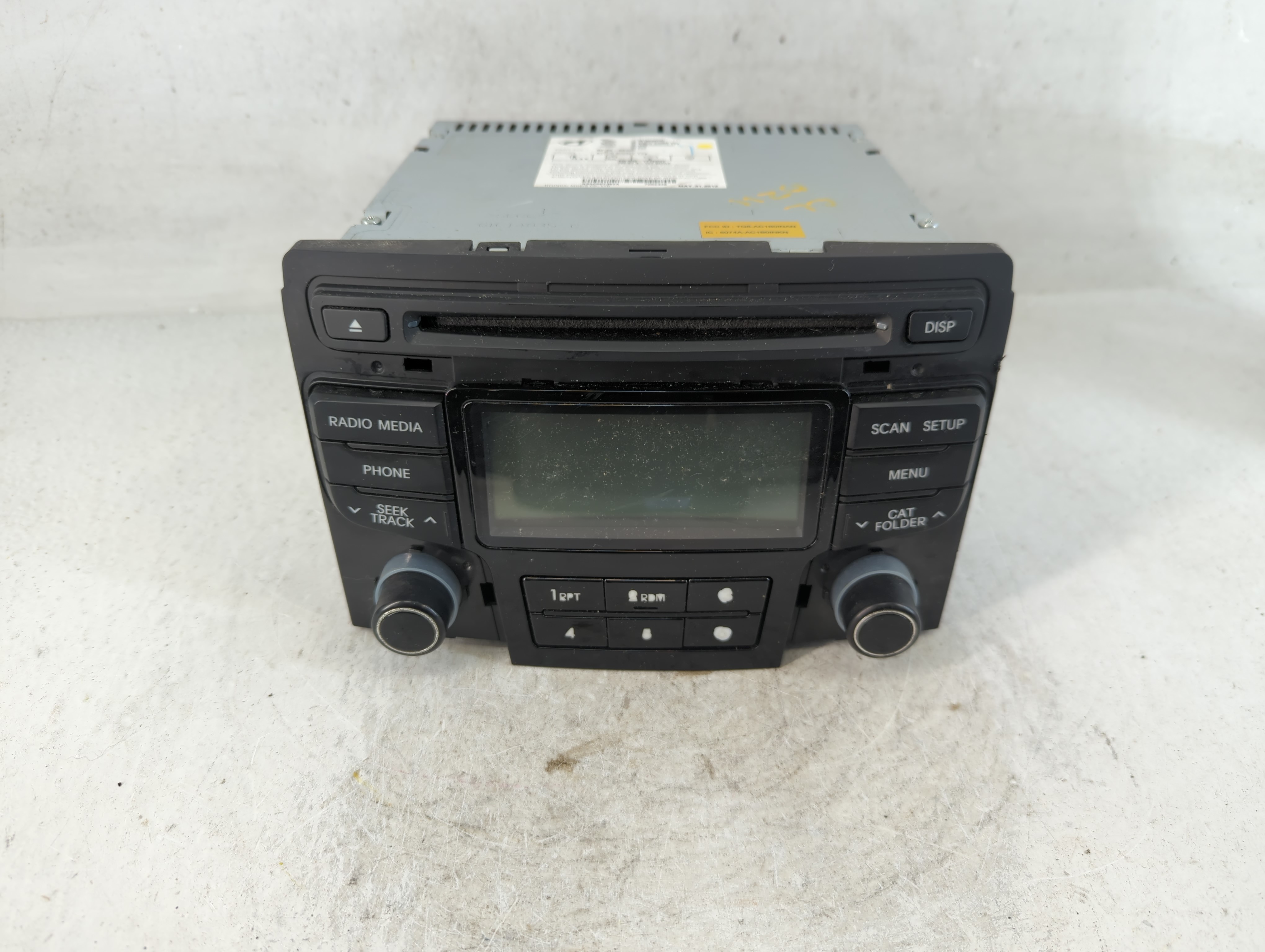 Picture of 2013-2013 Hyundai Sonata Am Fm Cd Player Radio Receiver 791112