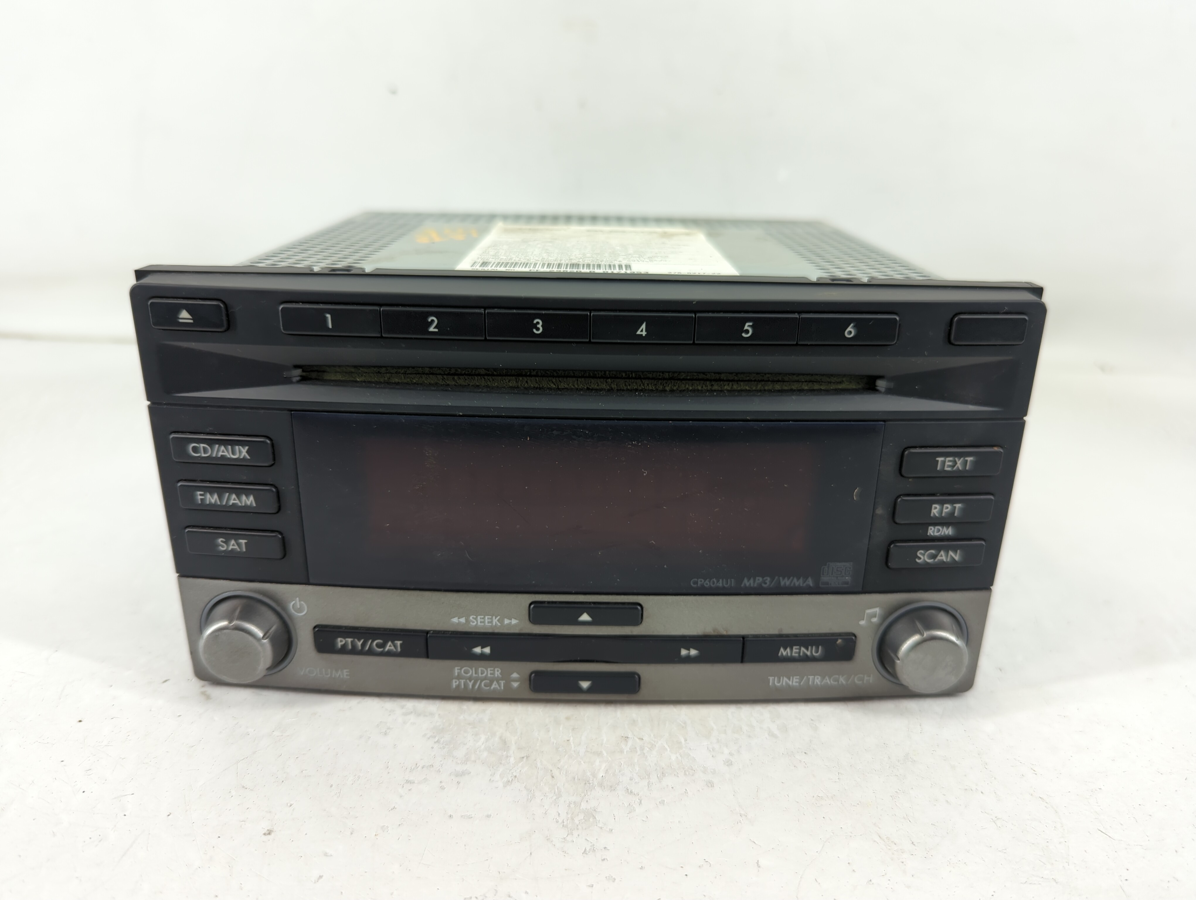 2011 Subaru Forester Am Fm Cd Player Radio Receiver 791158 - Oemusedautoparts1.com