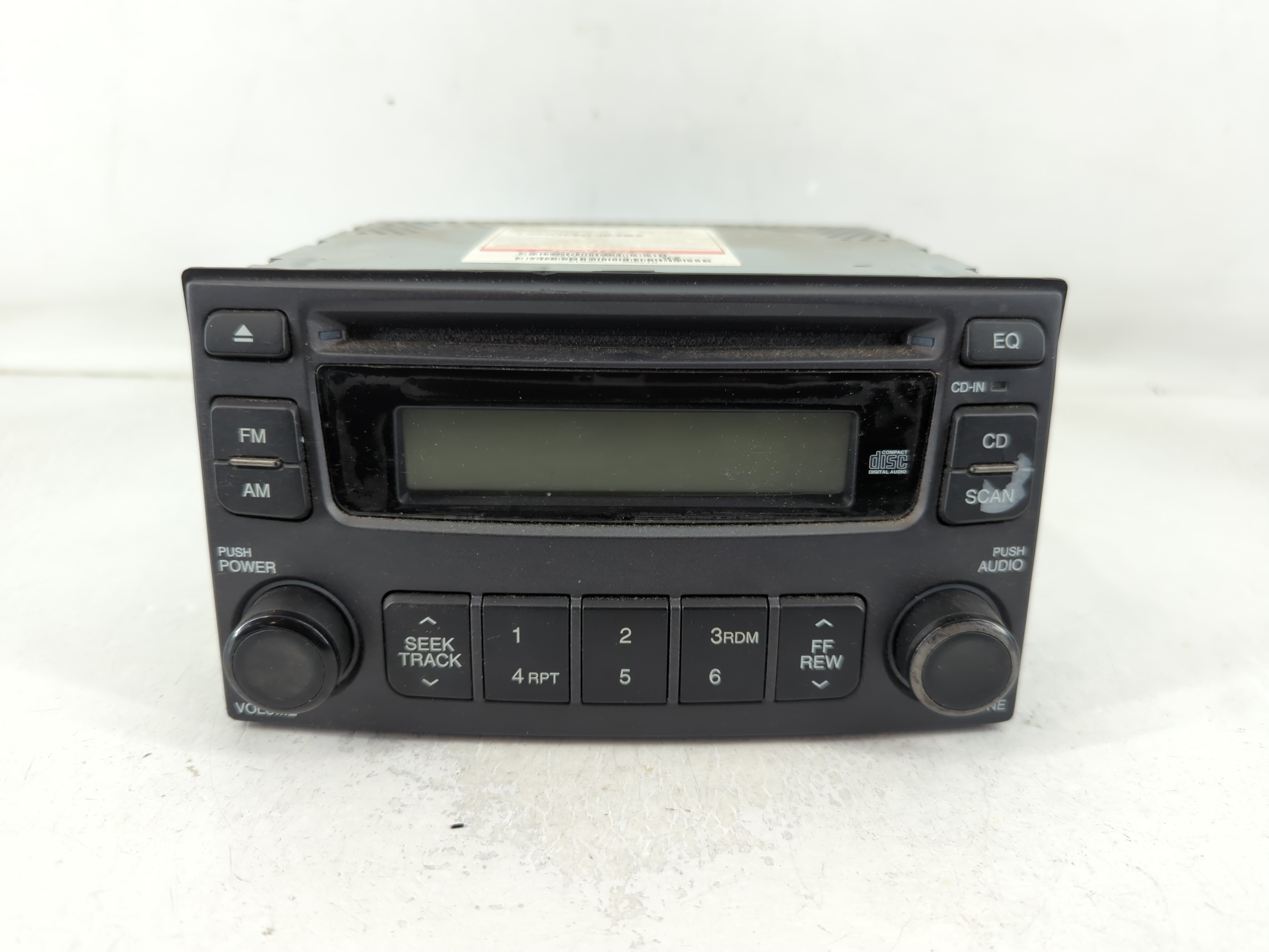 2006-2007 Kia Optima Am Fm Cd Player Radio Receiver 791220 - Oemusedautoparts1.com
