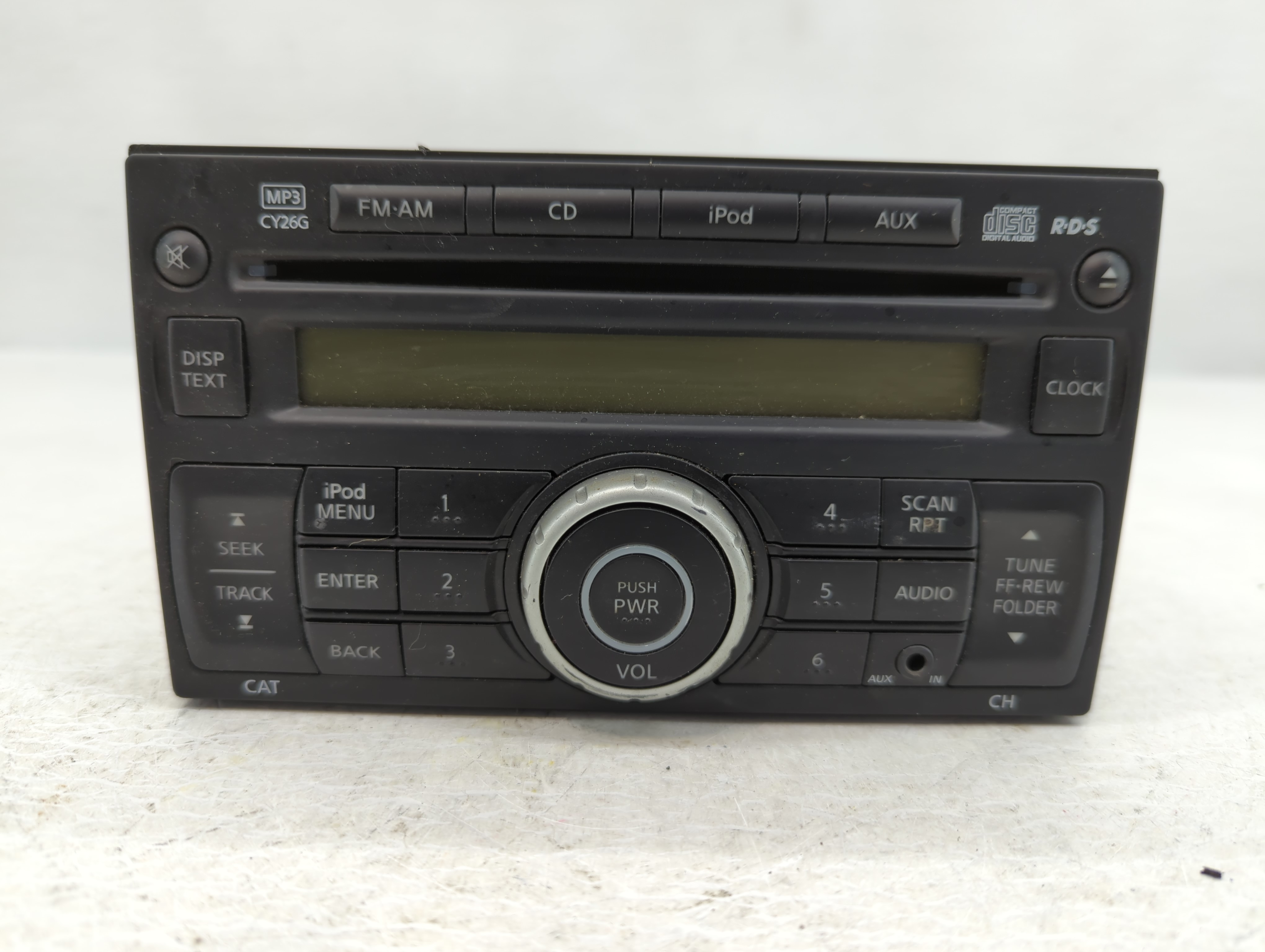 2011-2015 Nissan Rogue Am Fm Cd Player Radio Receiver 791237 - Oemusedautoparts1.com