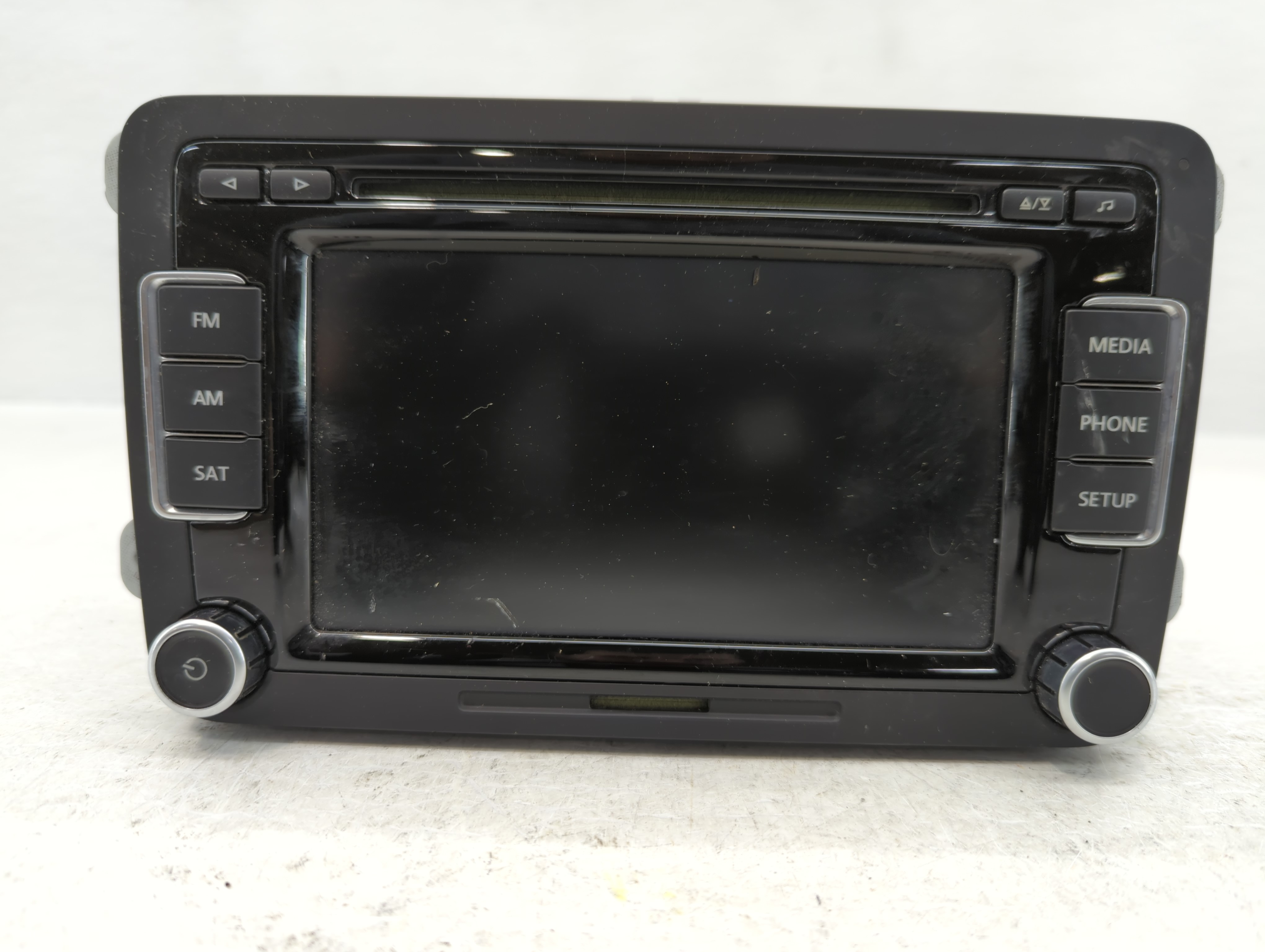 2013-2015 Volkswagen Passat Am Fm Cd Player Radio Receiver 791239 - Oemusedautoparts1.com