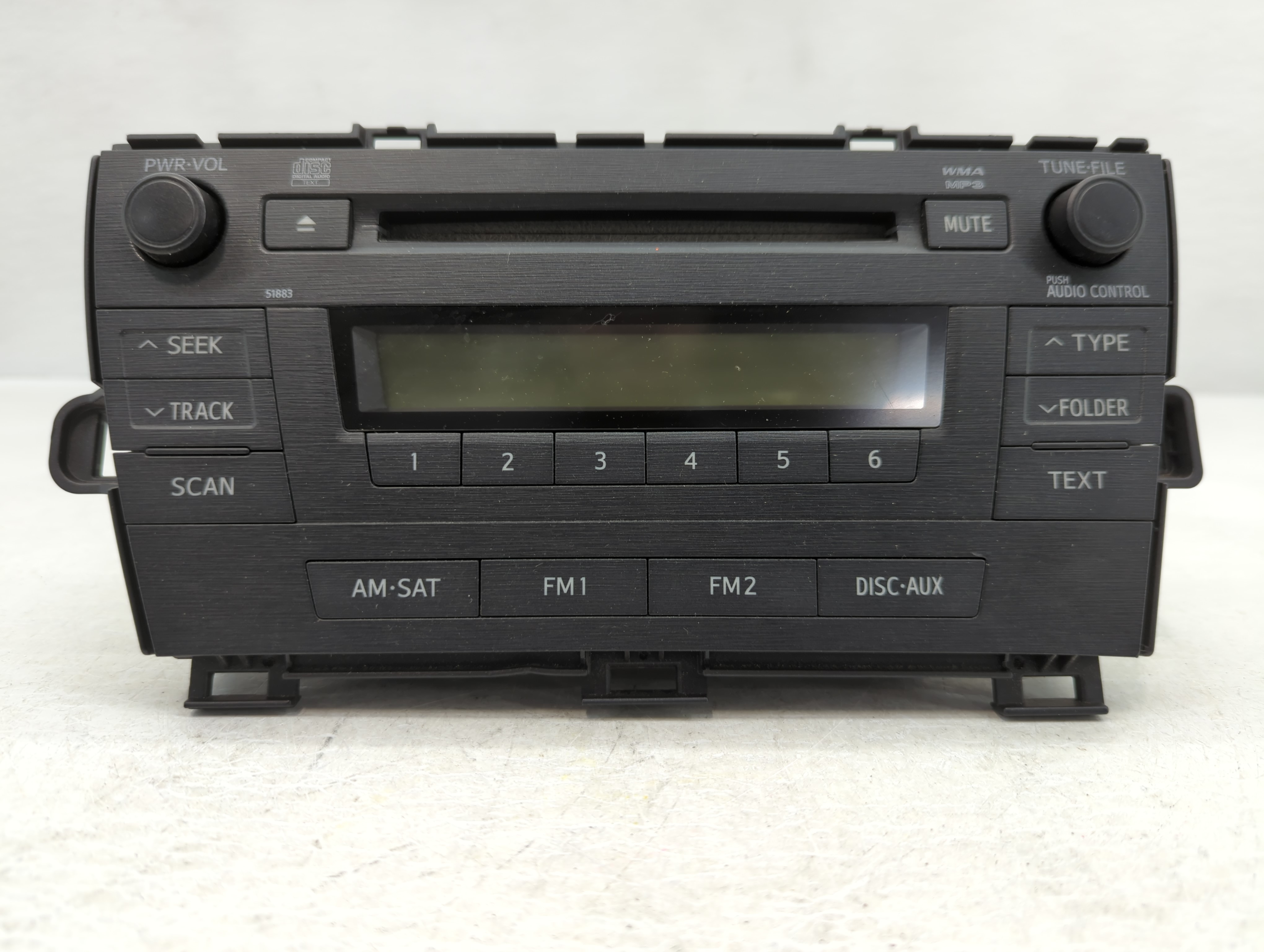 2010-2011 Toyota Prius Am Fm Cd Player Radio Receiver 791330 - Oemusedautoparts1.com