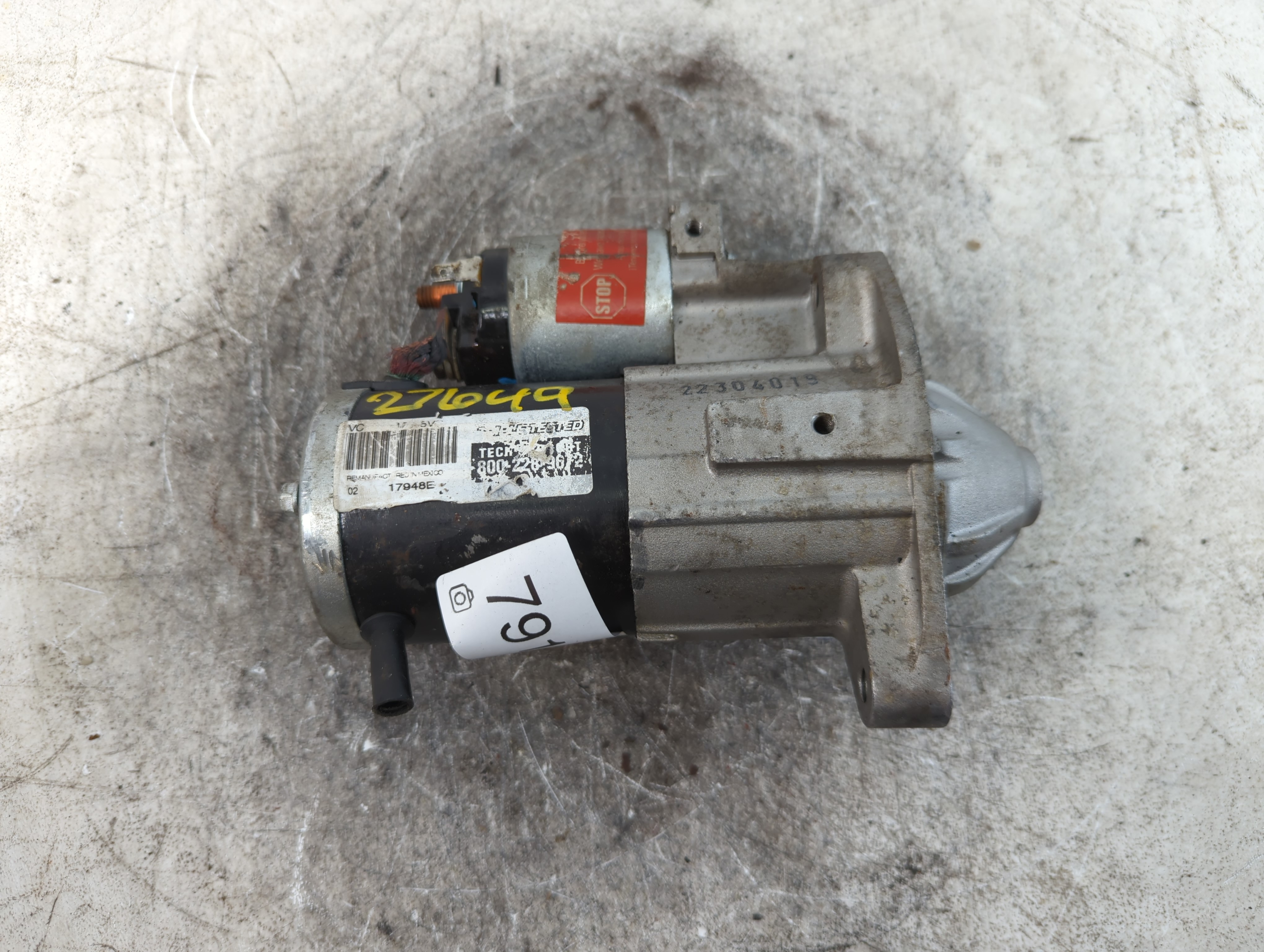 2005-2021 Jeep Grand Cherokee Car Starter Motor Solenoid Oem 791695 - Oemusedautoparts1.com