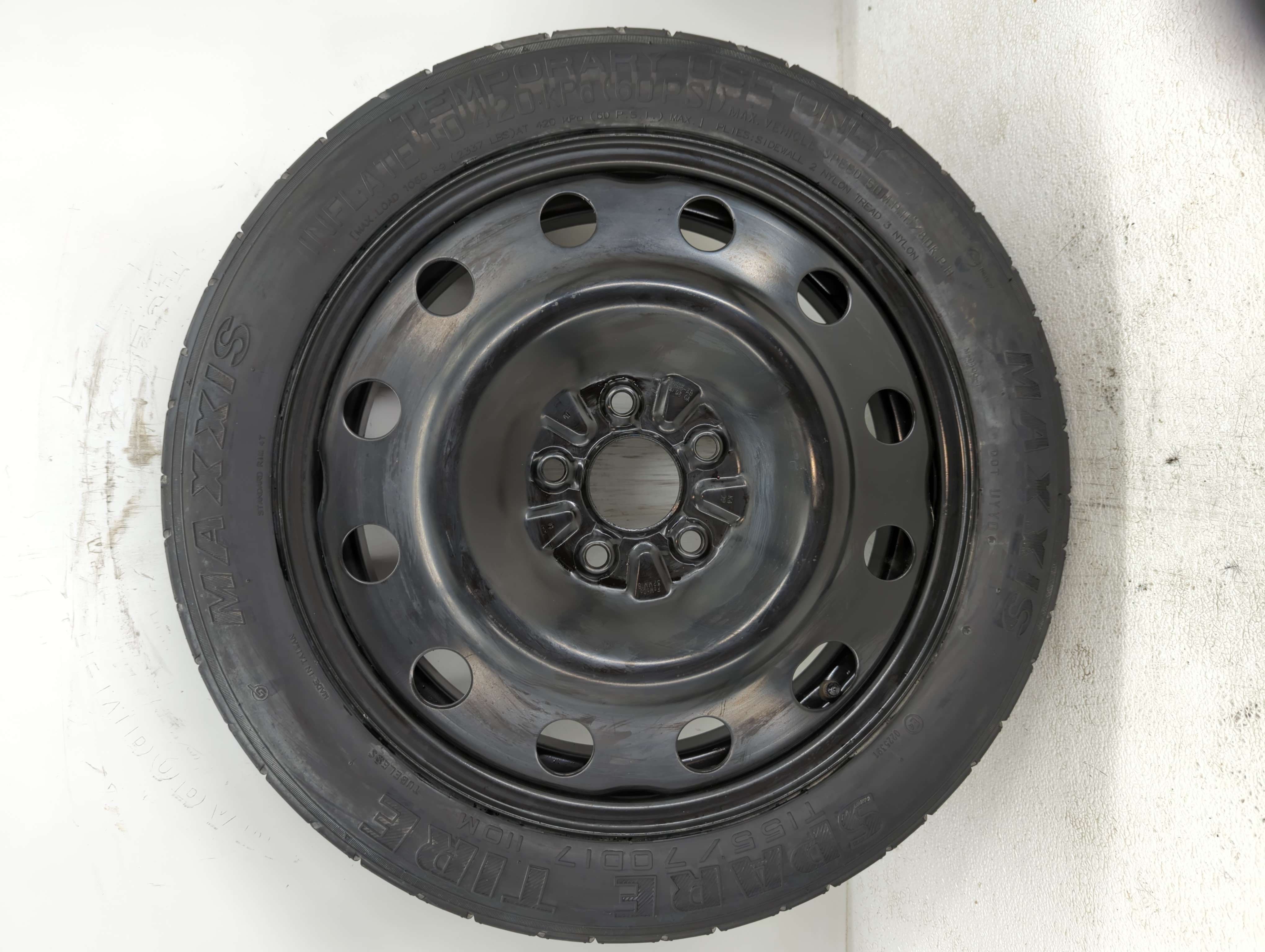 2007-2017 Toyota Camry Spare Donut Tire Wheel Rim Oem 791751 - Oemusedautoparts1.com