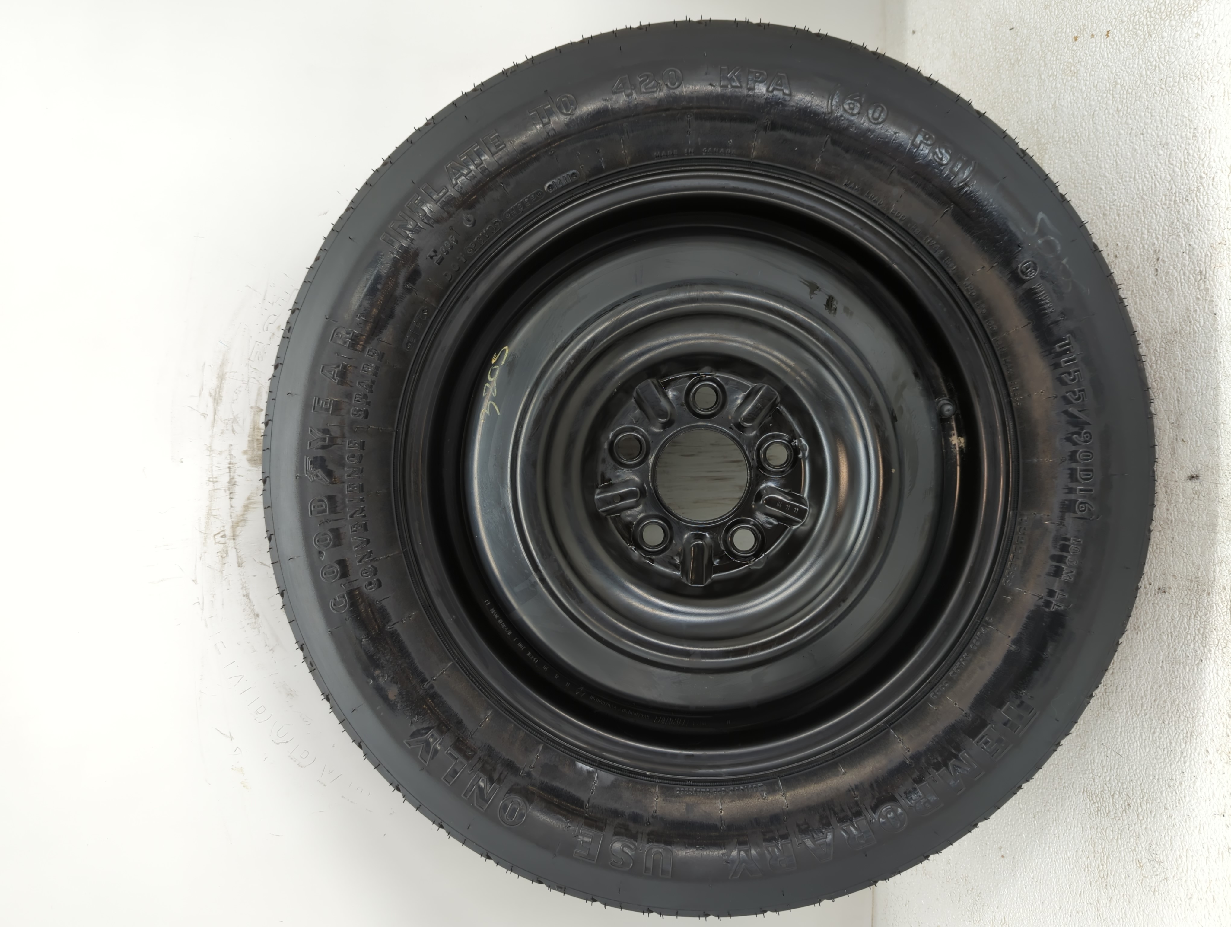2011-2014 Jeep Patriot Spare Donut Tire Wheel Rim Oem 791753 - Oemusedautoparts1.com
