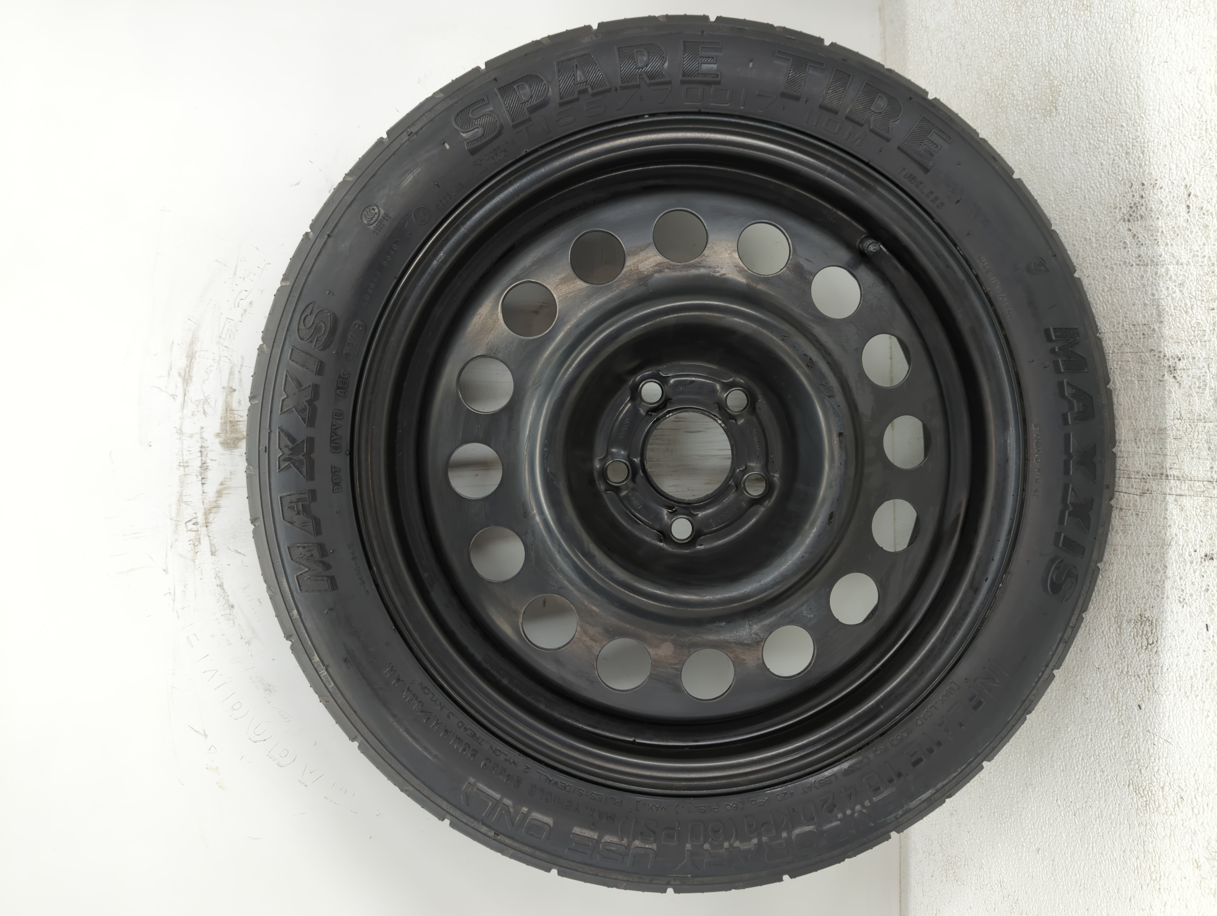 Picture of 2013-2019 Ford Escape Spare Donut Tire Wheel Rim Oem 791759