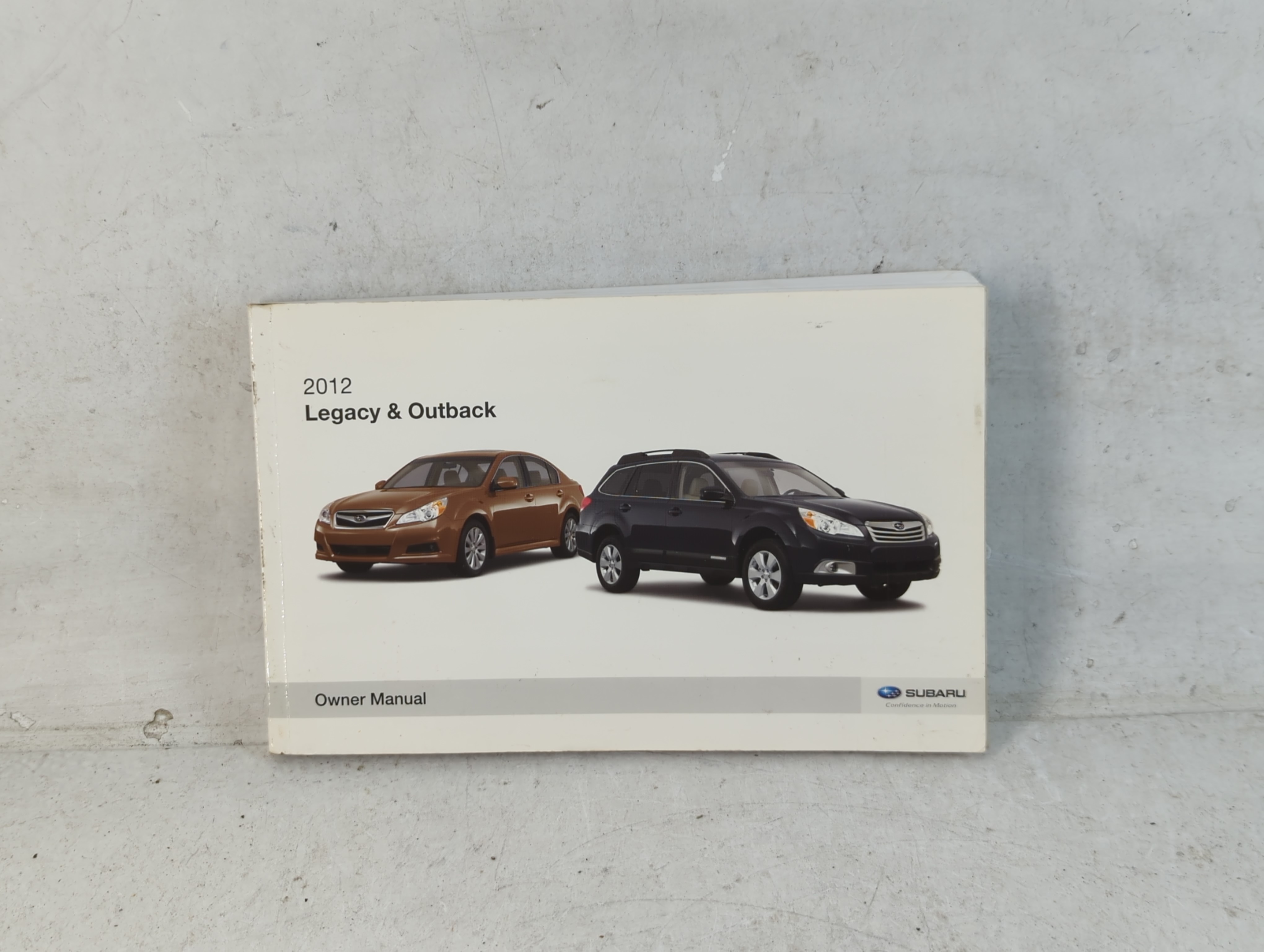 Picture of 2012 Subaru Legacy Owners Manual Book Guide 792025