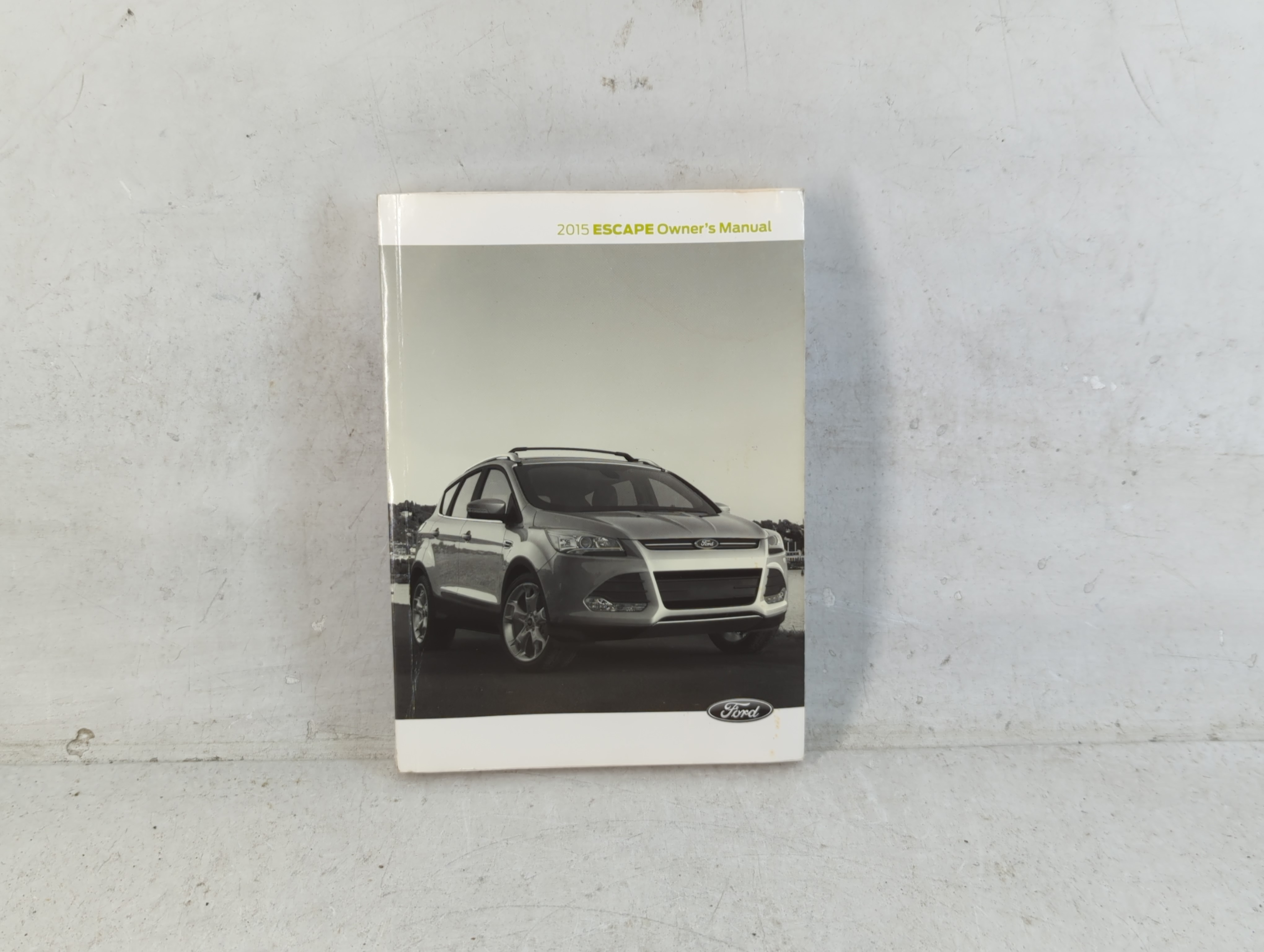 Picture of 2015 Ford Escape Owners Manual Book Guide 792027
