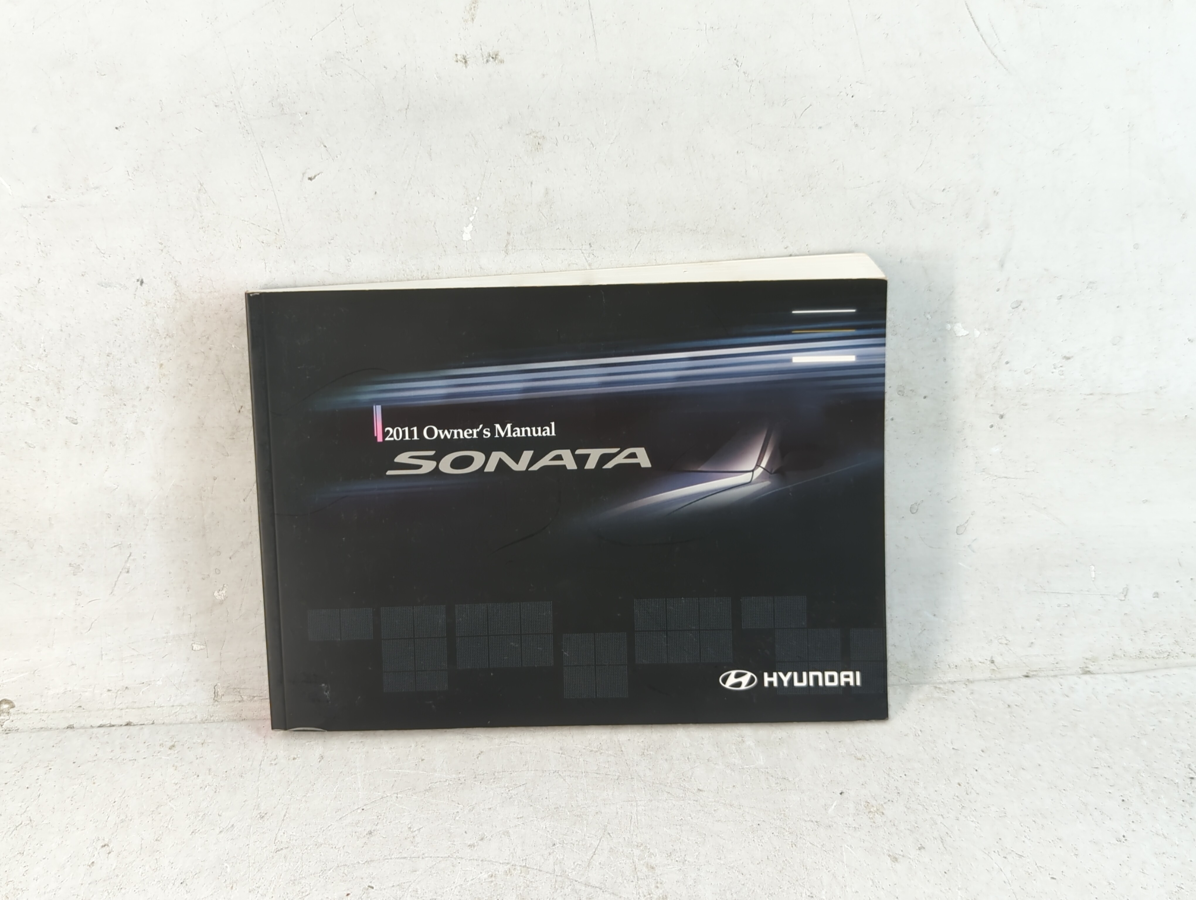 2011 Hyundai Sonata Owners Manual Book Guide 792042 - Oemusedautoparts1.com
