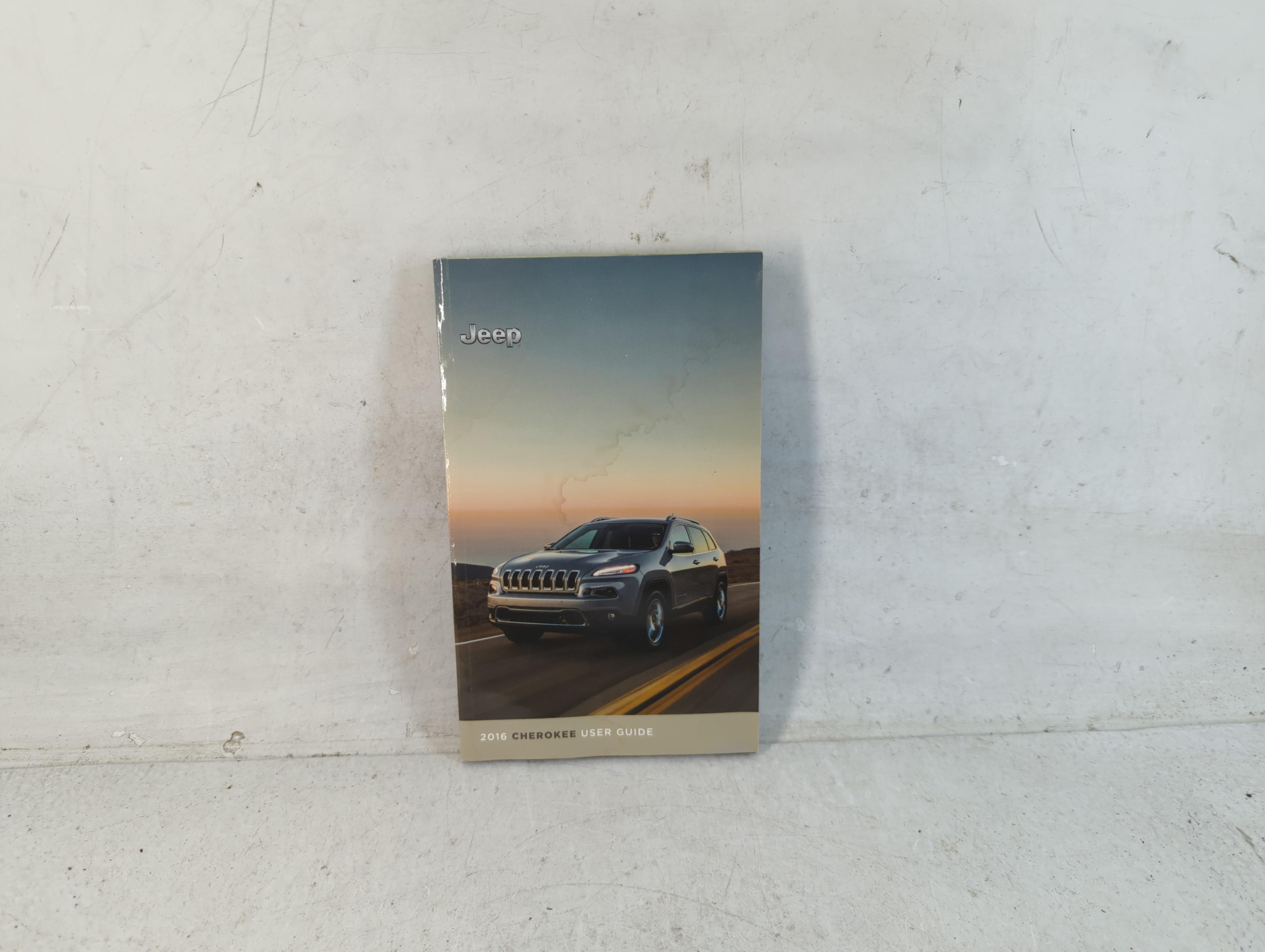 2016 Jeep Cherokee Owners Manual Book Guide 792043 - Oemusedautoparts1.com