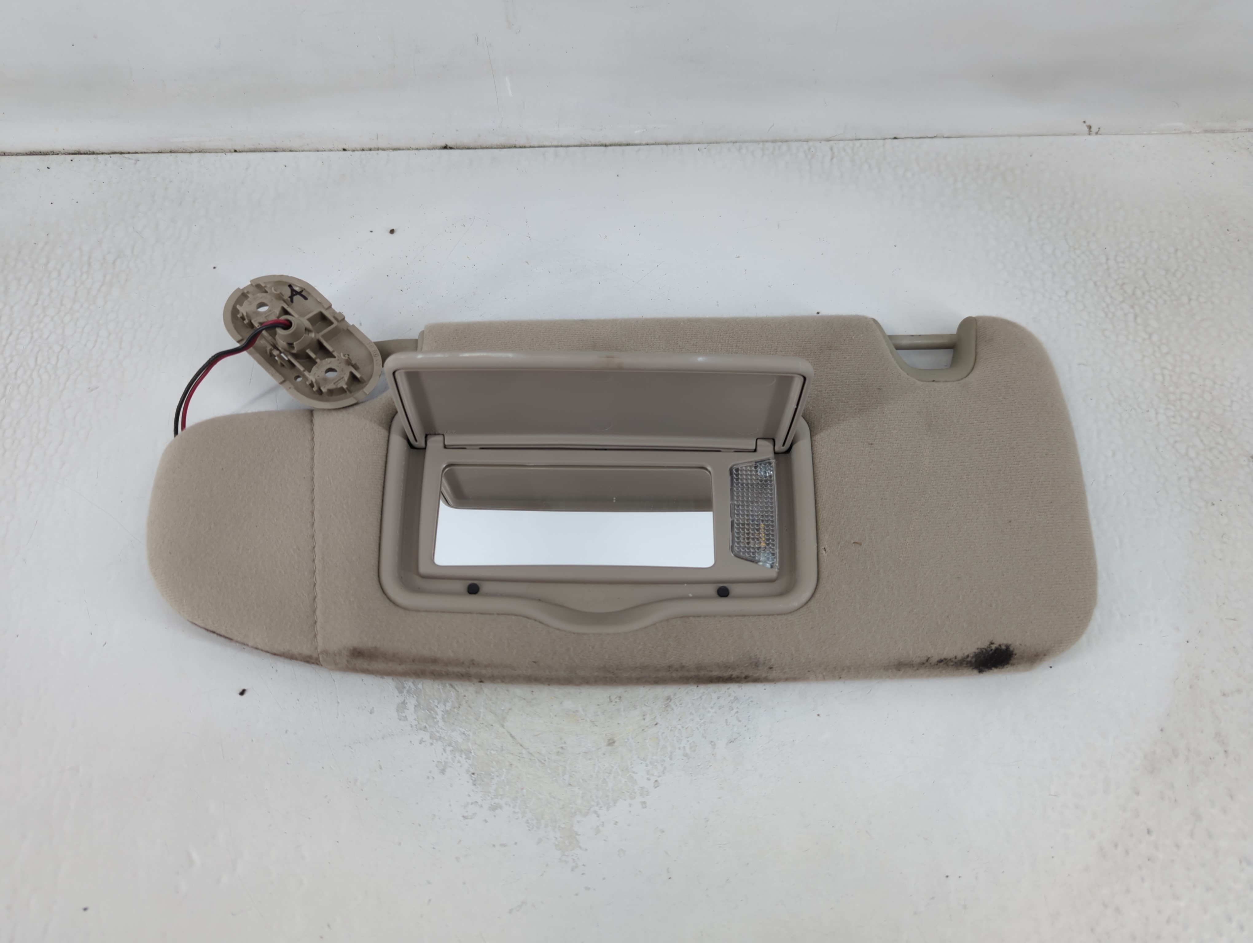 2006-2009 Mercury Milan Driver Sun Visor Mirror Left Sunvisor Grey 792207 - Oemusedautoparts1.com