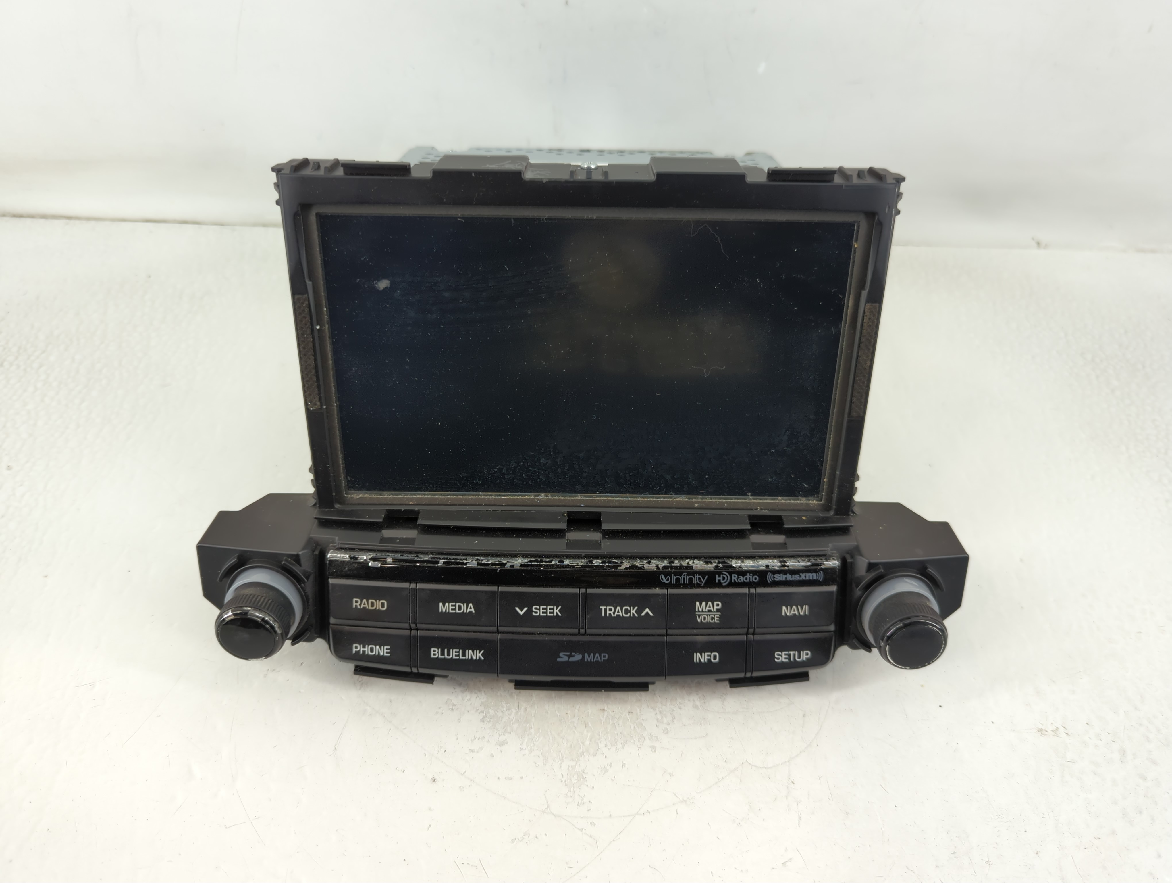 2017-2018 Hyundai Tucson Am Fm Cd Player Radio Receiver 792265 - Oemusedautoparts1.com