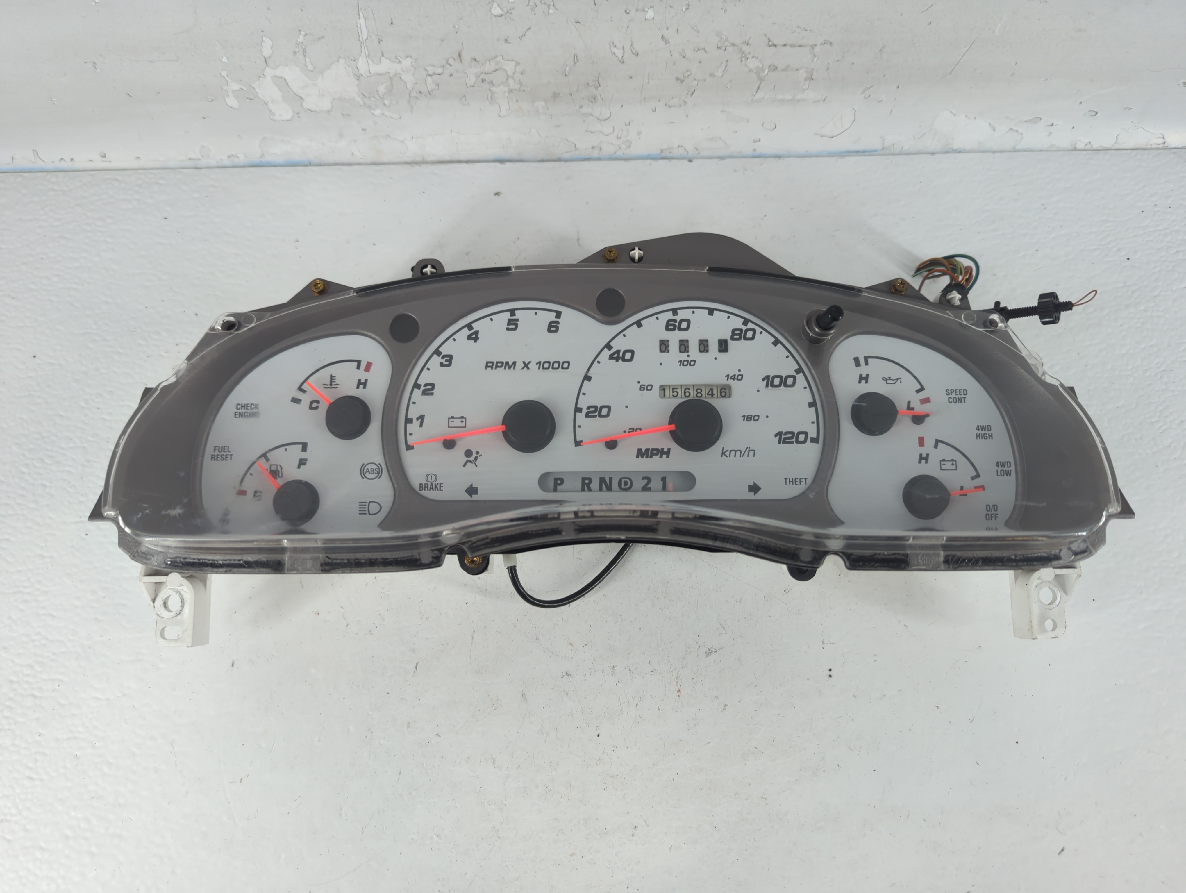 Picture of Ford Explorer Speedometer Instrument Cluster Gauges Xl2f-10894-b 794091