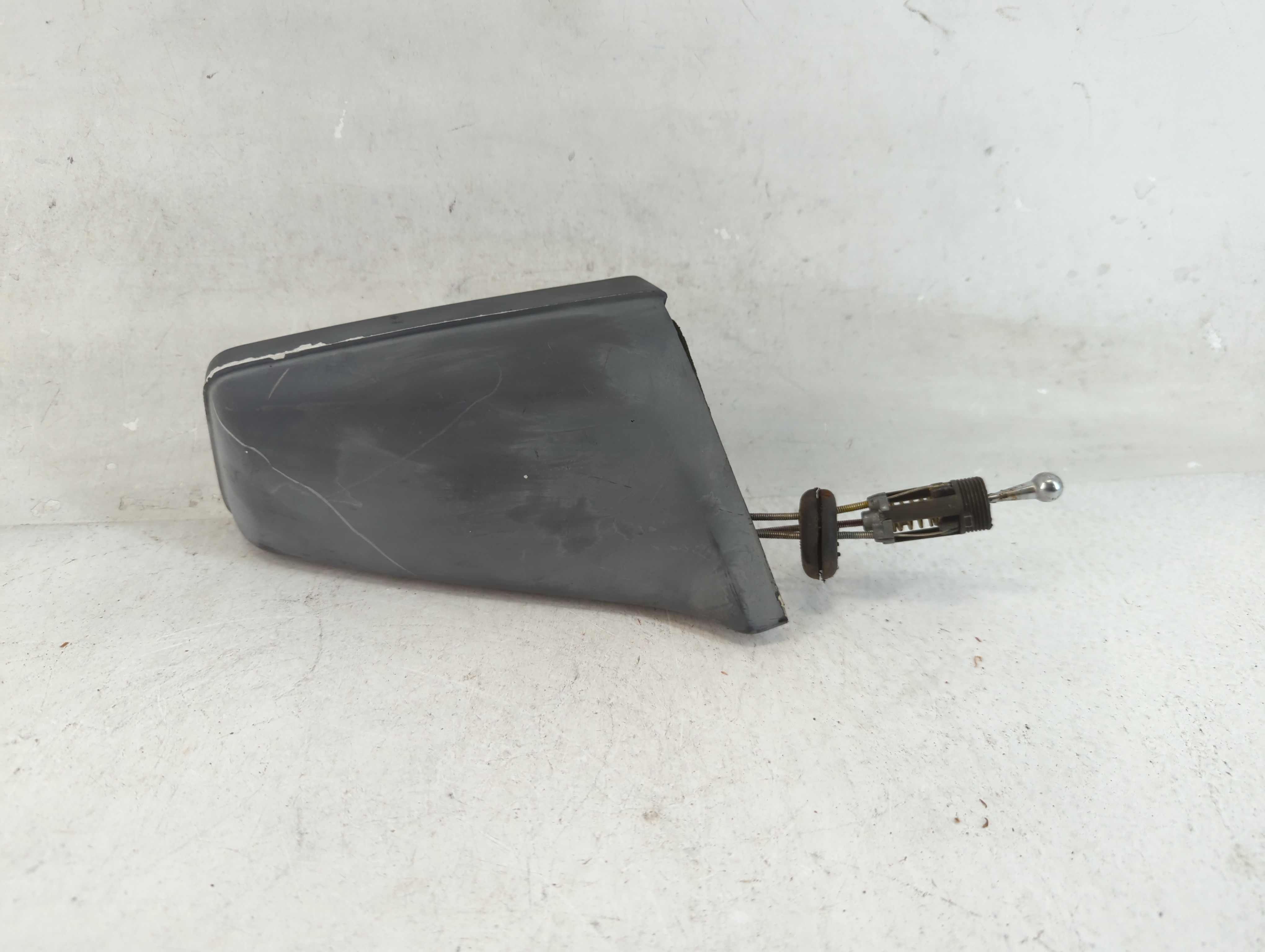1985 Ford Mustang Passenger Right Side View Power Door Mirror Grey 794141 - Oemusedautoparts1.com