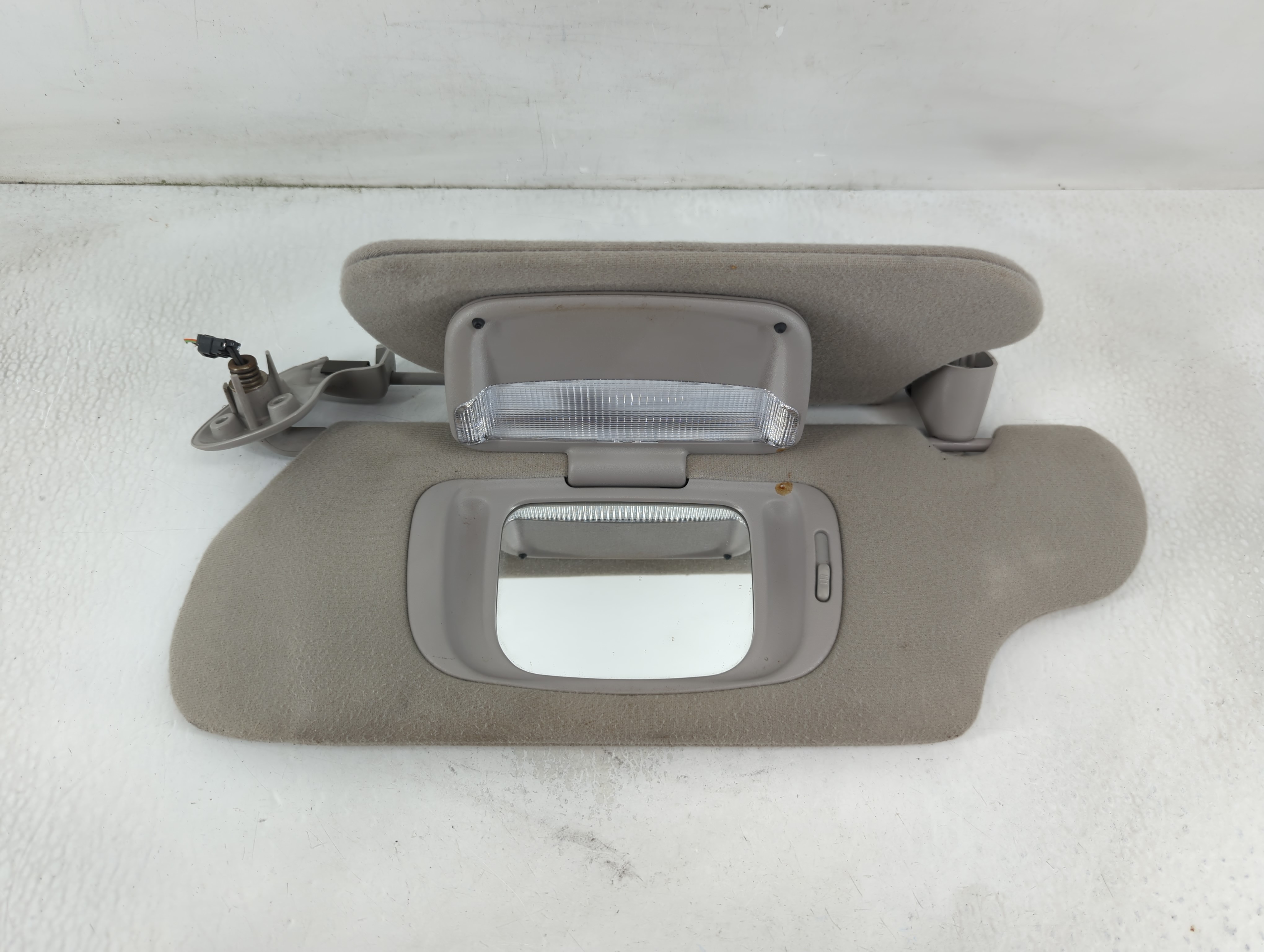 2000-2003 Mercury Sable Driver Sun Visor Mirror Left Sunvisor 794574 - Oemusedautoparts1.com
