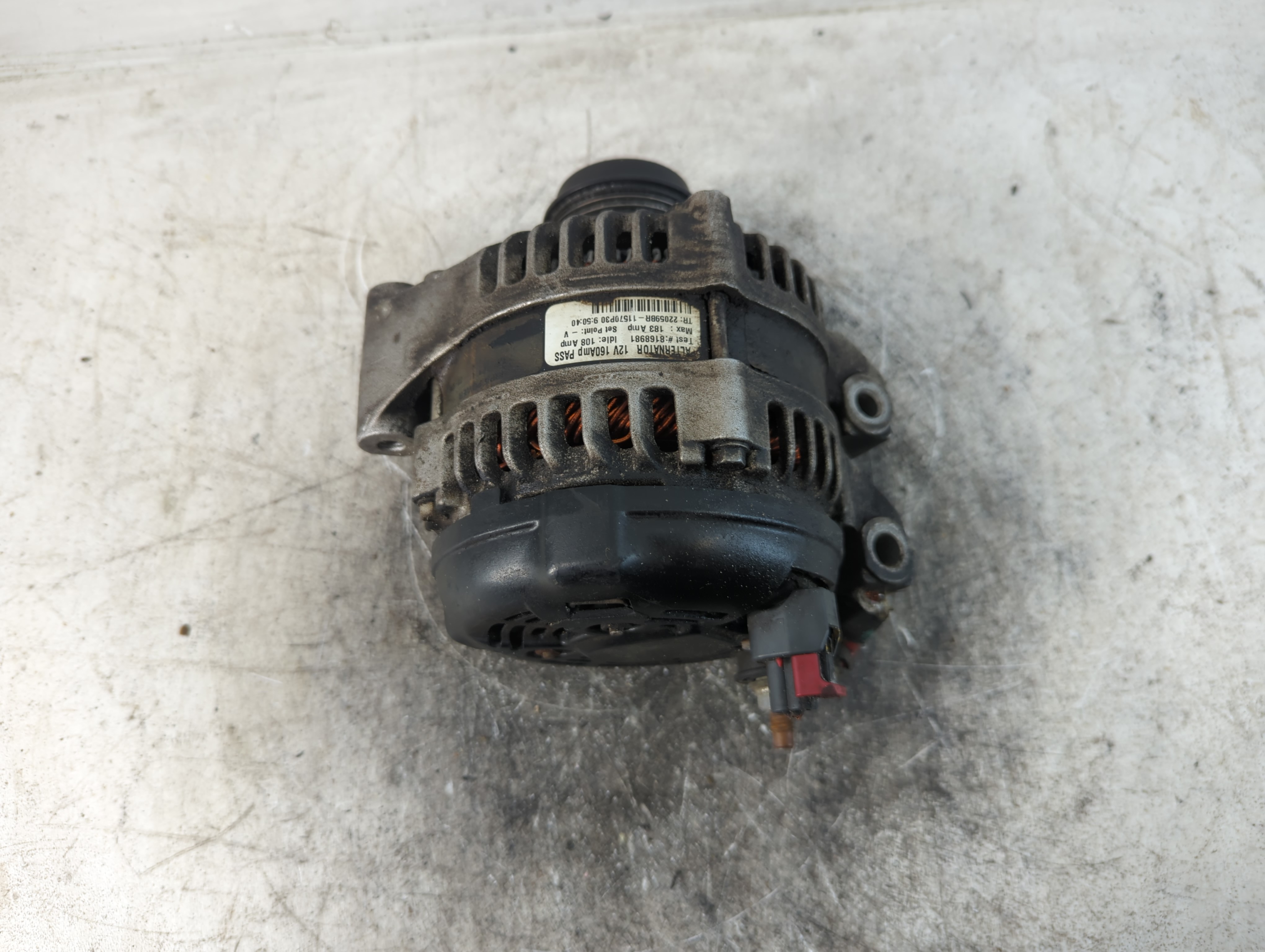 2011-2014 Chrysler 200 Alternator Generator Charging Assembly Engine Oem 794657 - Oemusedautoparts1.com