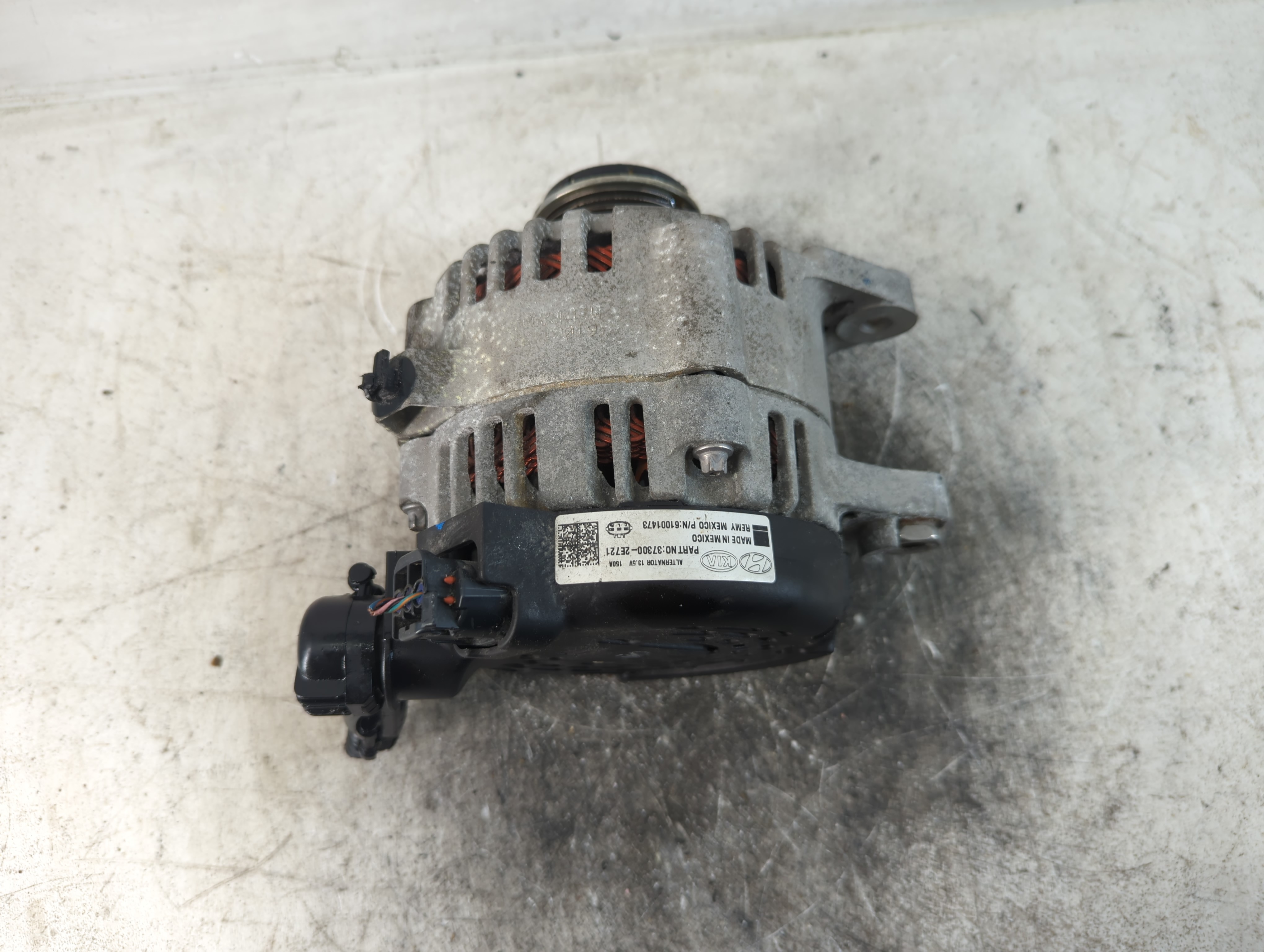 2017 Hyundai Elantra Alternator Generator Charging Assembly Engine Oem 794813 - Oemusedautoparts1.com