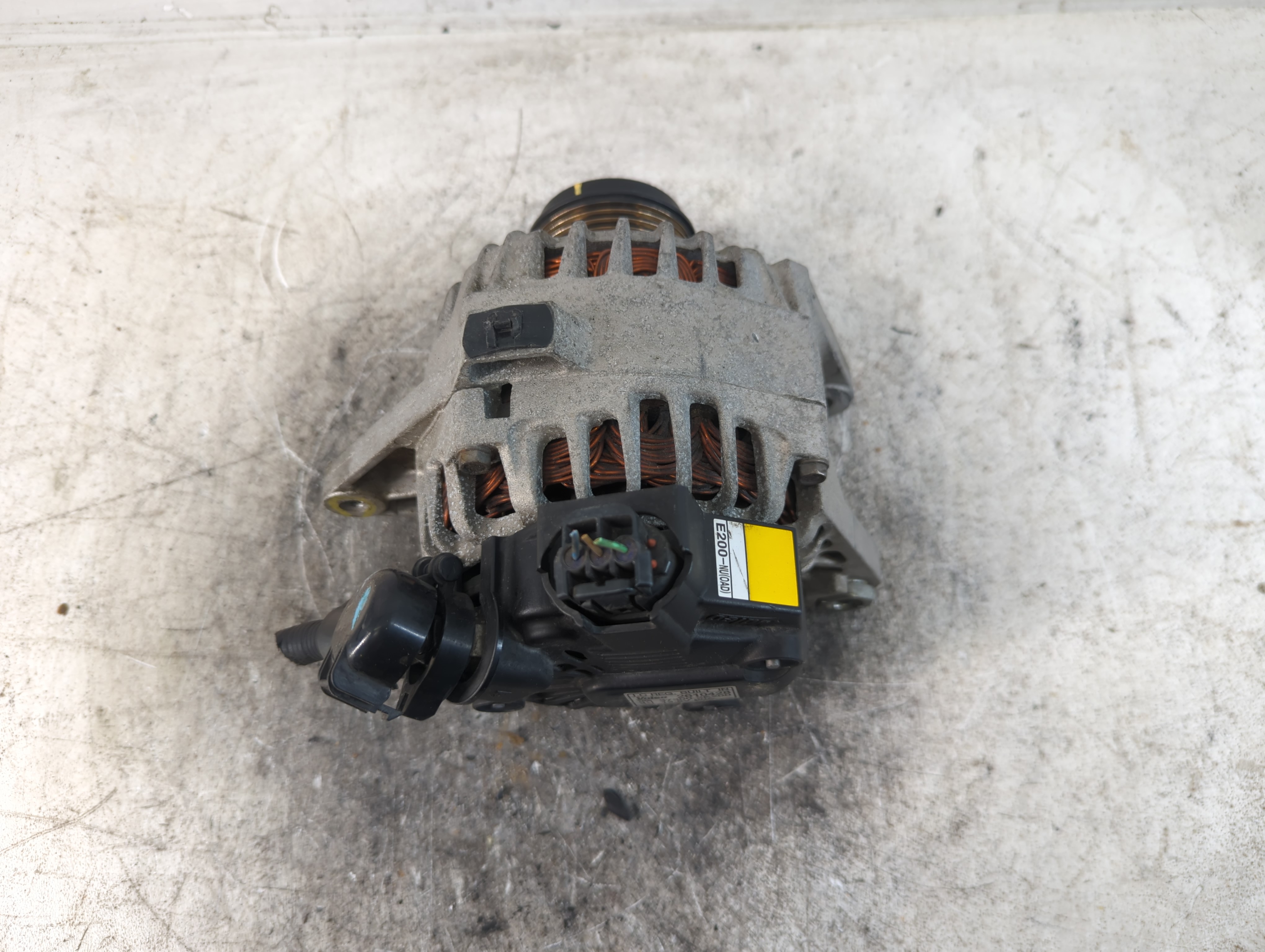 2014-2016 Kia Forte Alternator Generator Charging Assembly Engine Oem 794854 - Oemusedautoparts1.com