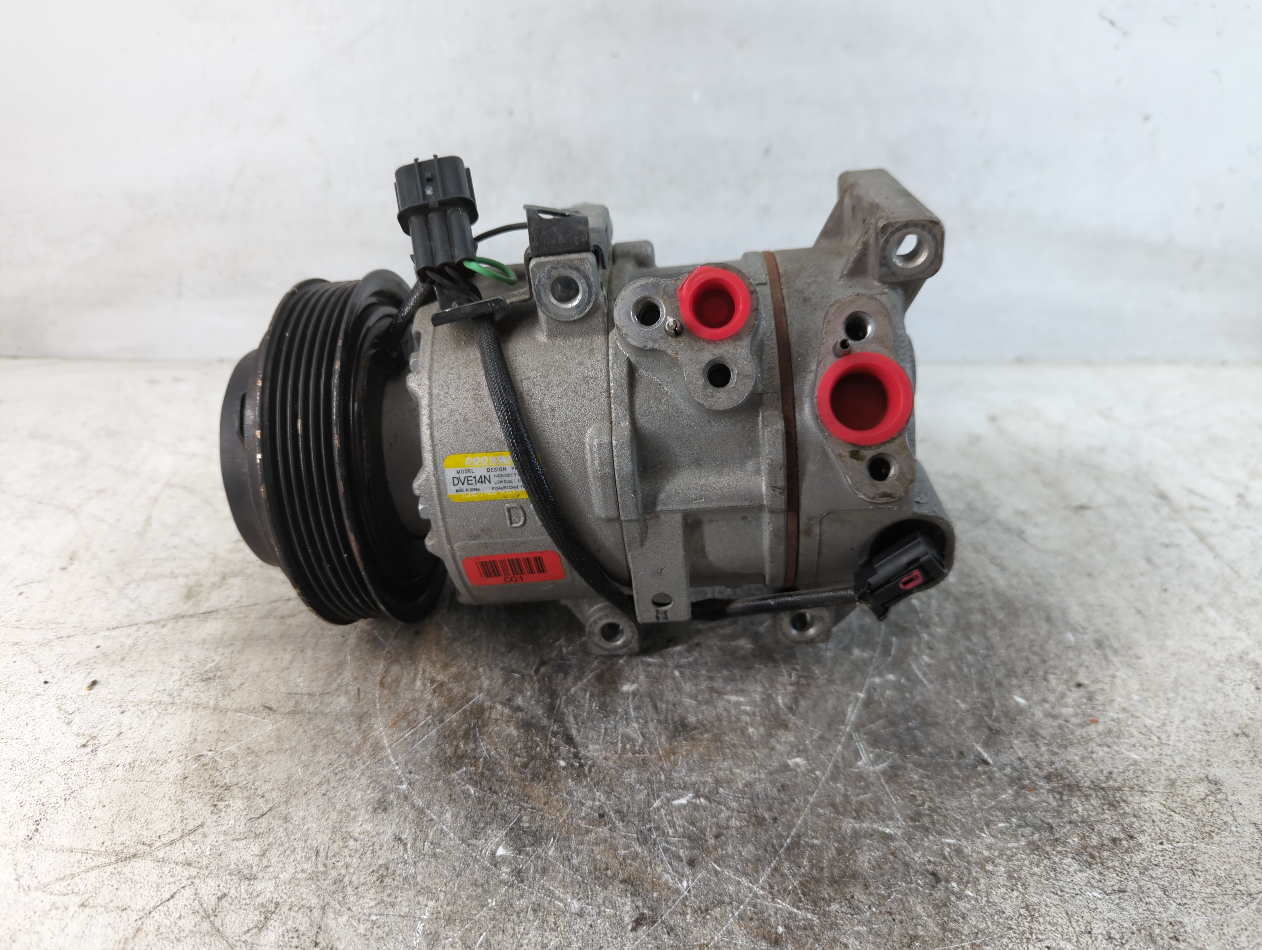 2018-2021 Hyundai Kona Air Conditioning A/c Ac Compressor Oem 795142 - Oemusedautoparts1.com