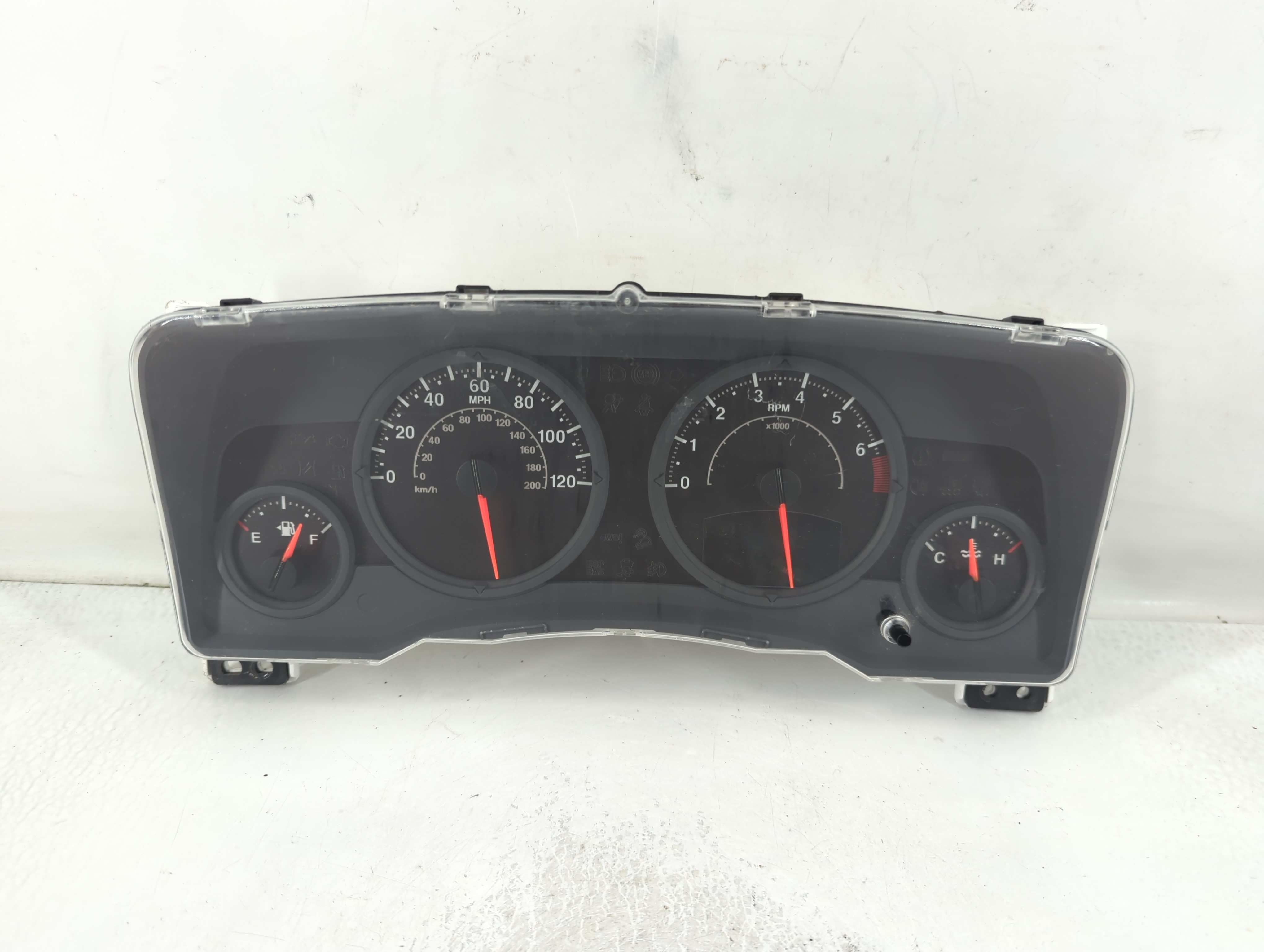 Picture of 2008-2008 Jeep Compass Speedometer Instrument Cluster Gauges 795383