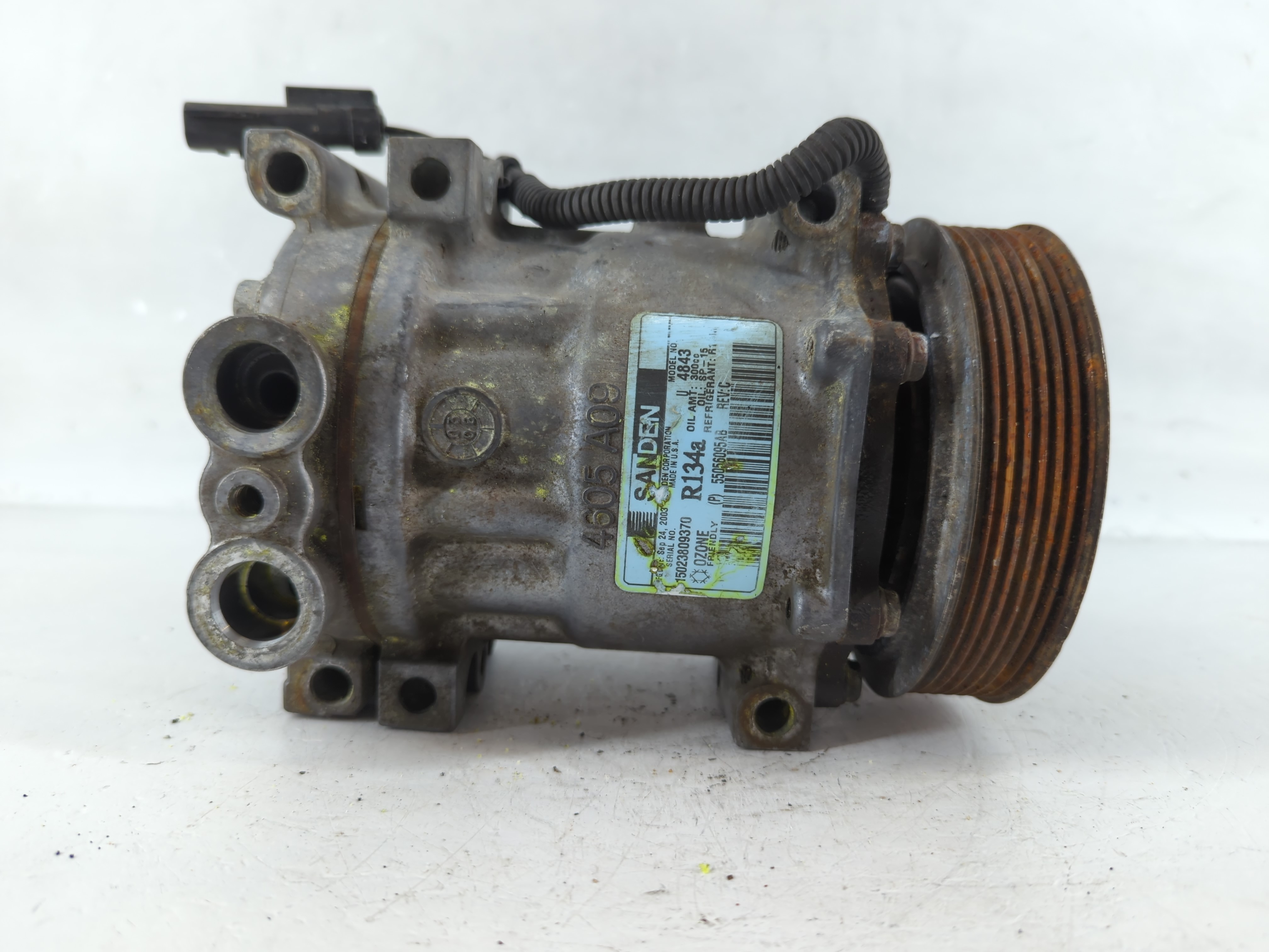 Picture of 2003-2003 Dodge Durango Air Conditioning A/c Ac Compressor Oem 795827