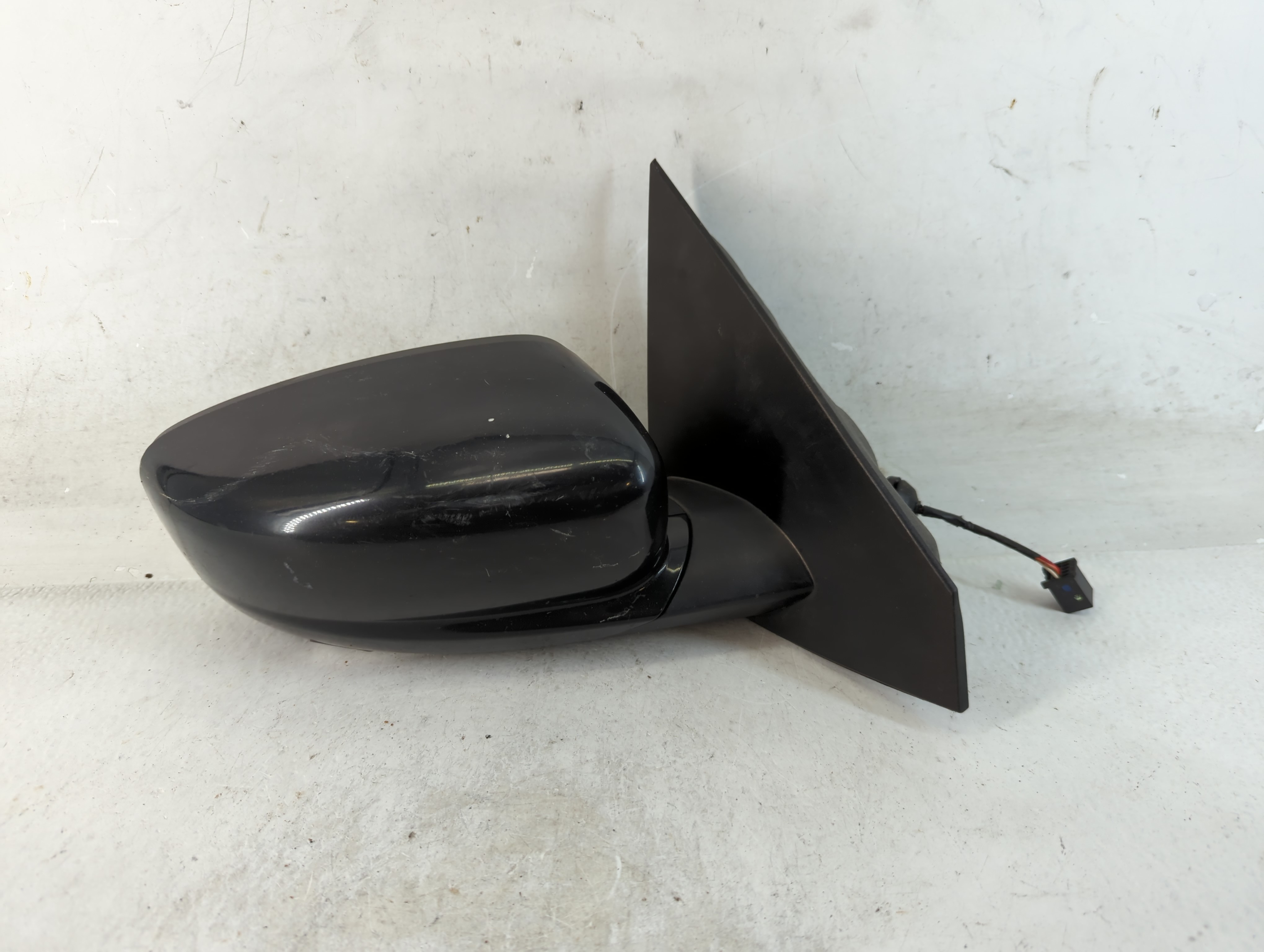 2013-2016 Dodge Dart Passenger Right Side View Power Door Mirror Black 796044 - Oemusedautoparts1.com
